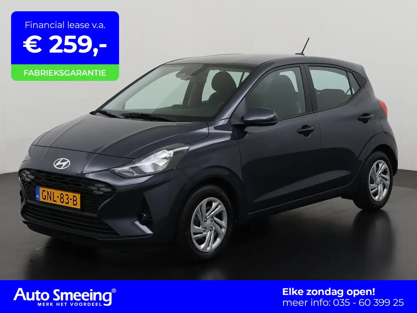 Hyundai i10 1.0 Comfort Smart 5-zits | Camera | Navigatie | Ap Grijs - 1