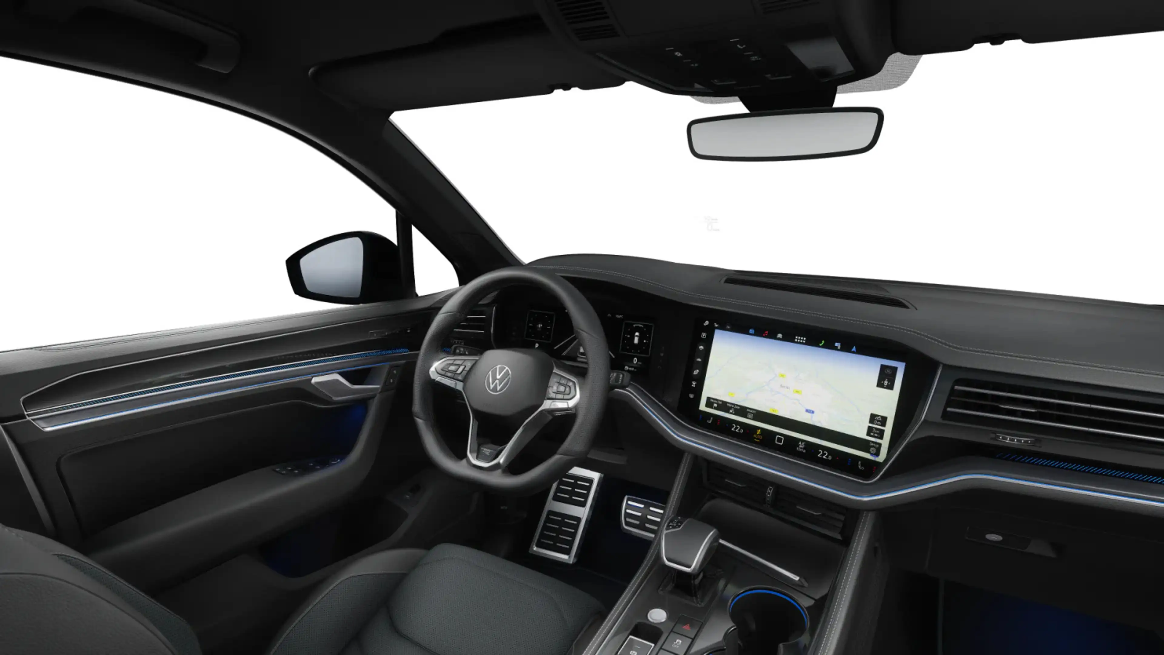 Volkswagen Touareg 3.0 TDI DSG R-LINE LUFT ST.HEIZ LM19 AHK — photo 10