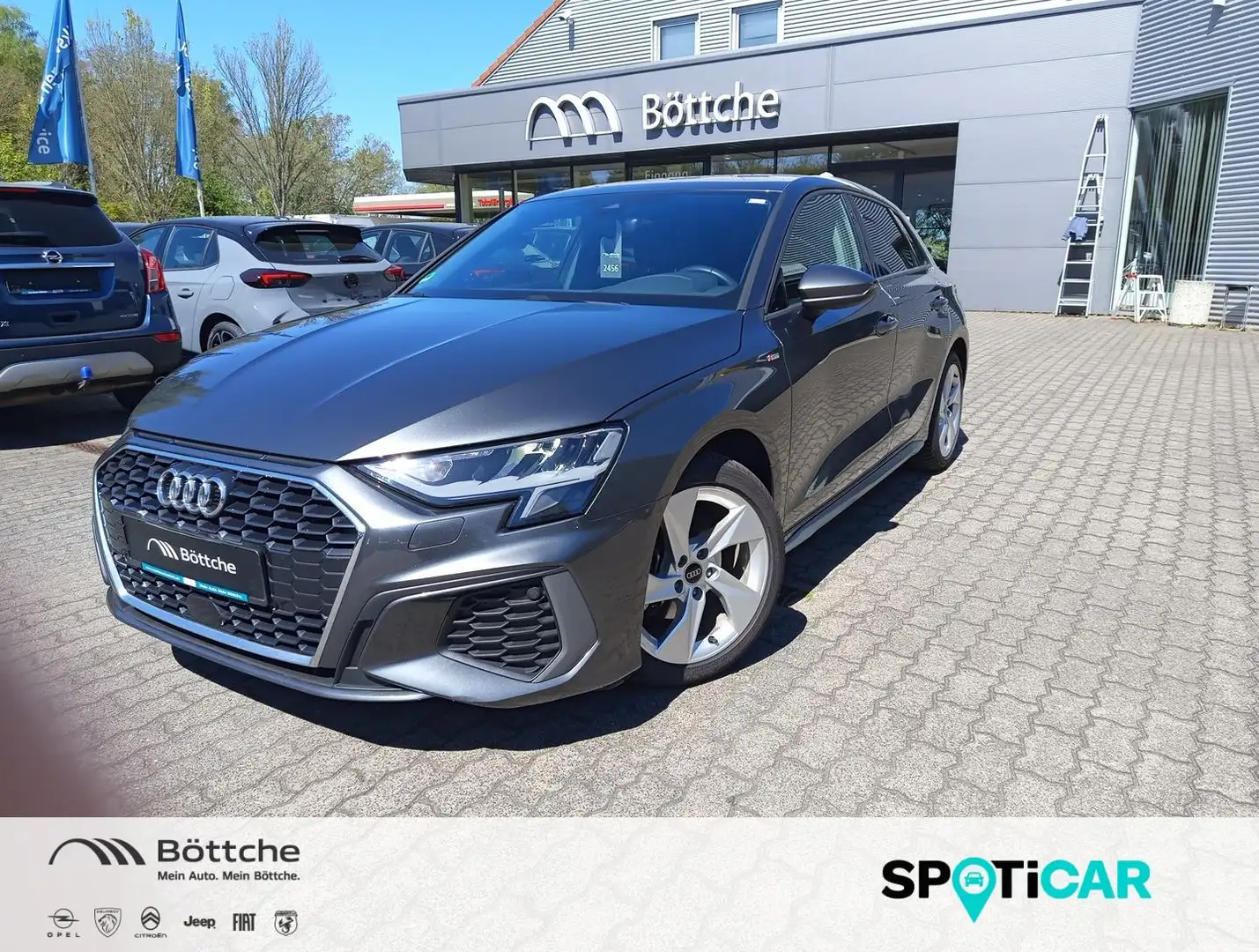 Audi A3 30 TFSI S line LED/Navi/SHZ/PDC/Allwetter Grau - 1