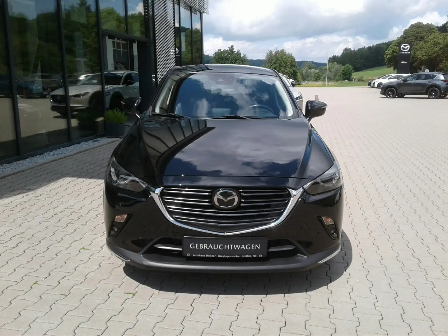 Mazda CX-3 SKYACTIV-G 150 AWD SPORTS TEC-P LEDER-S NAV AHK Schwarz - 1