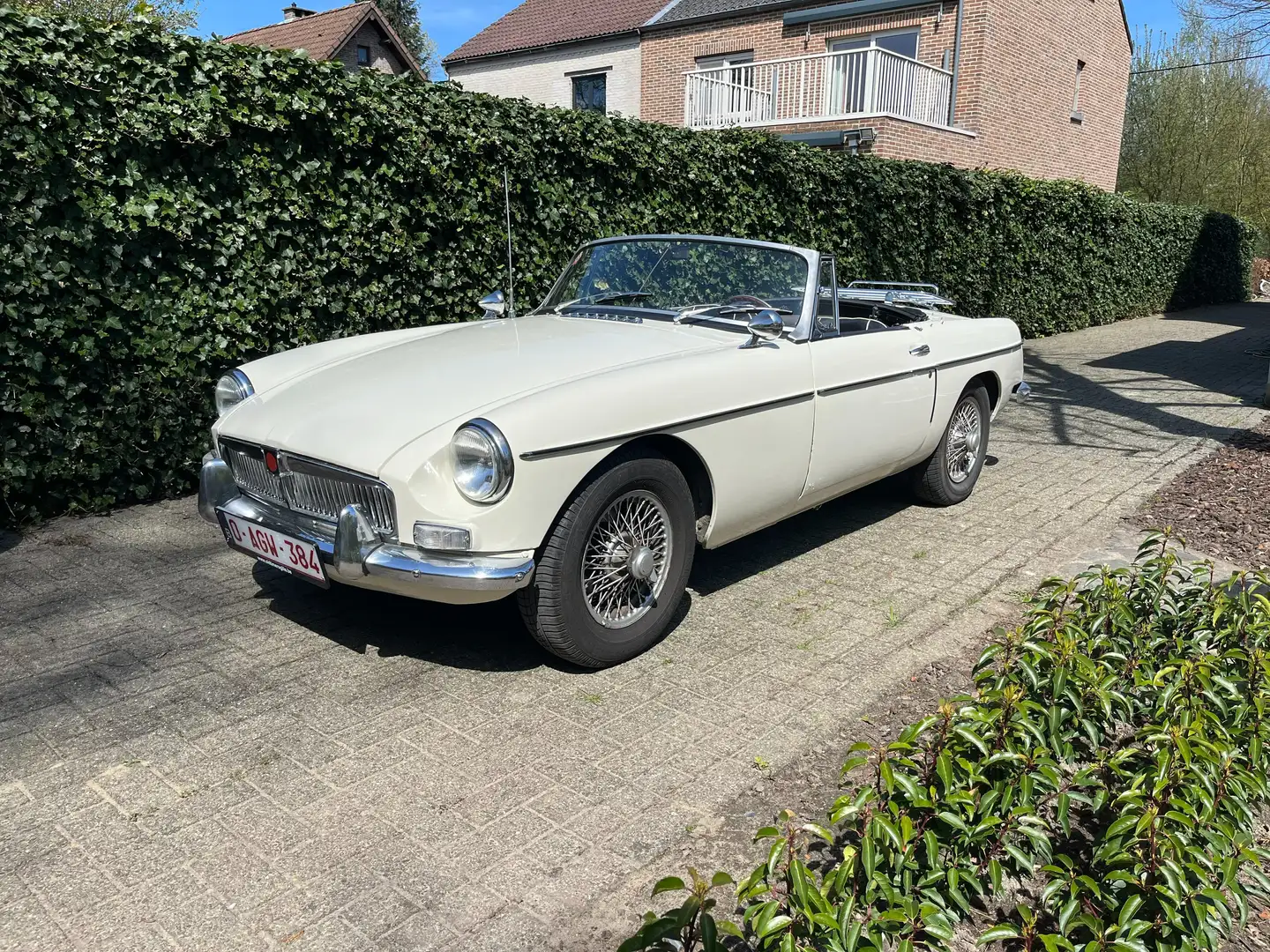MG MGB ROADSTER Blanc - 2
