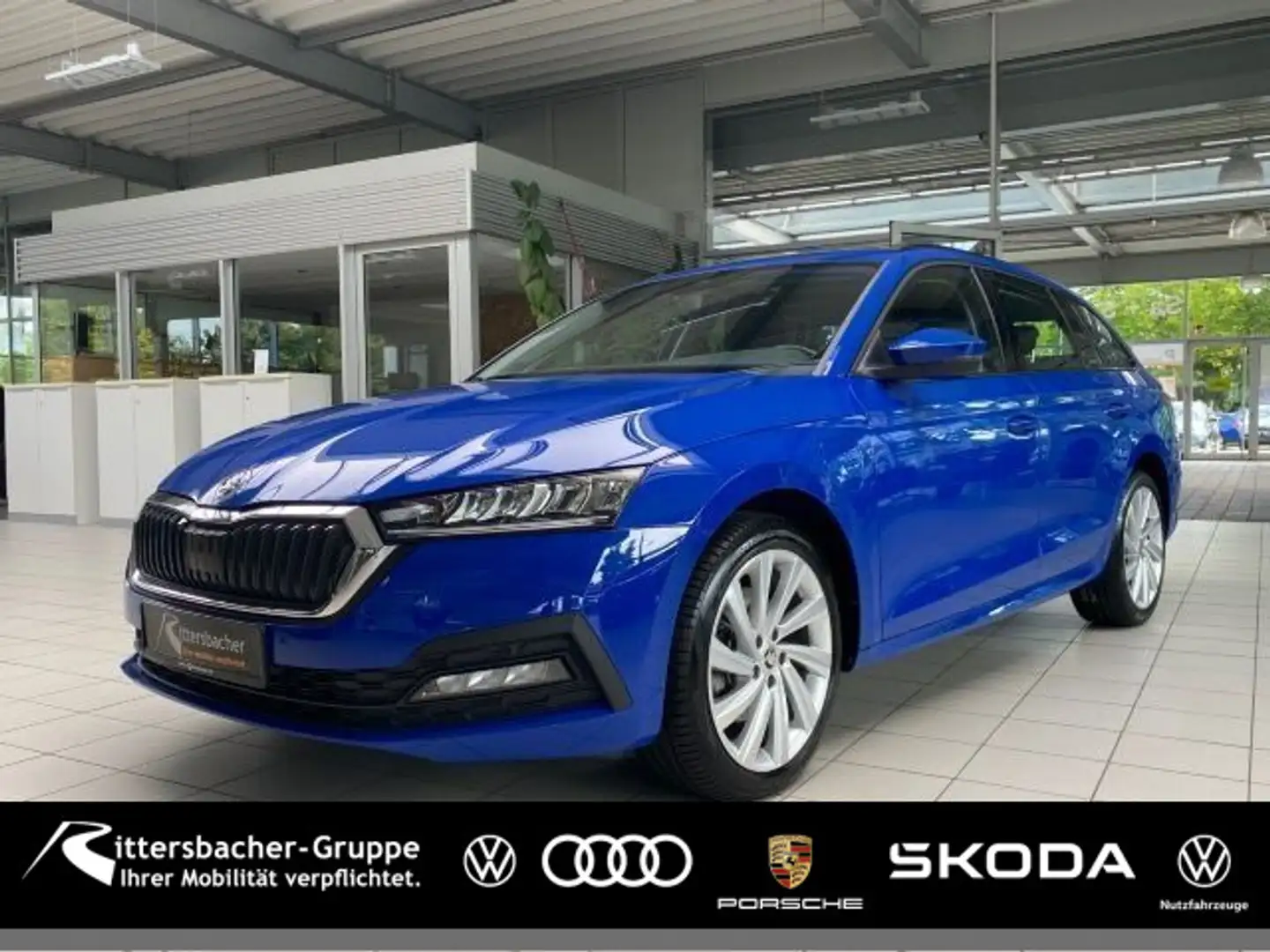 Skoda Octavia Combi 1.4 TSI iV Ambition PDC Navi Kessy Blau - 1