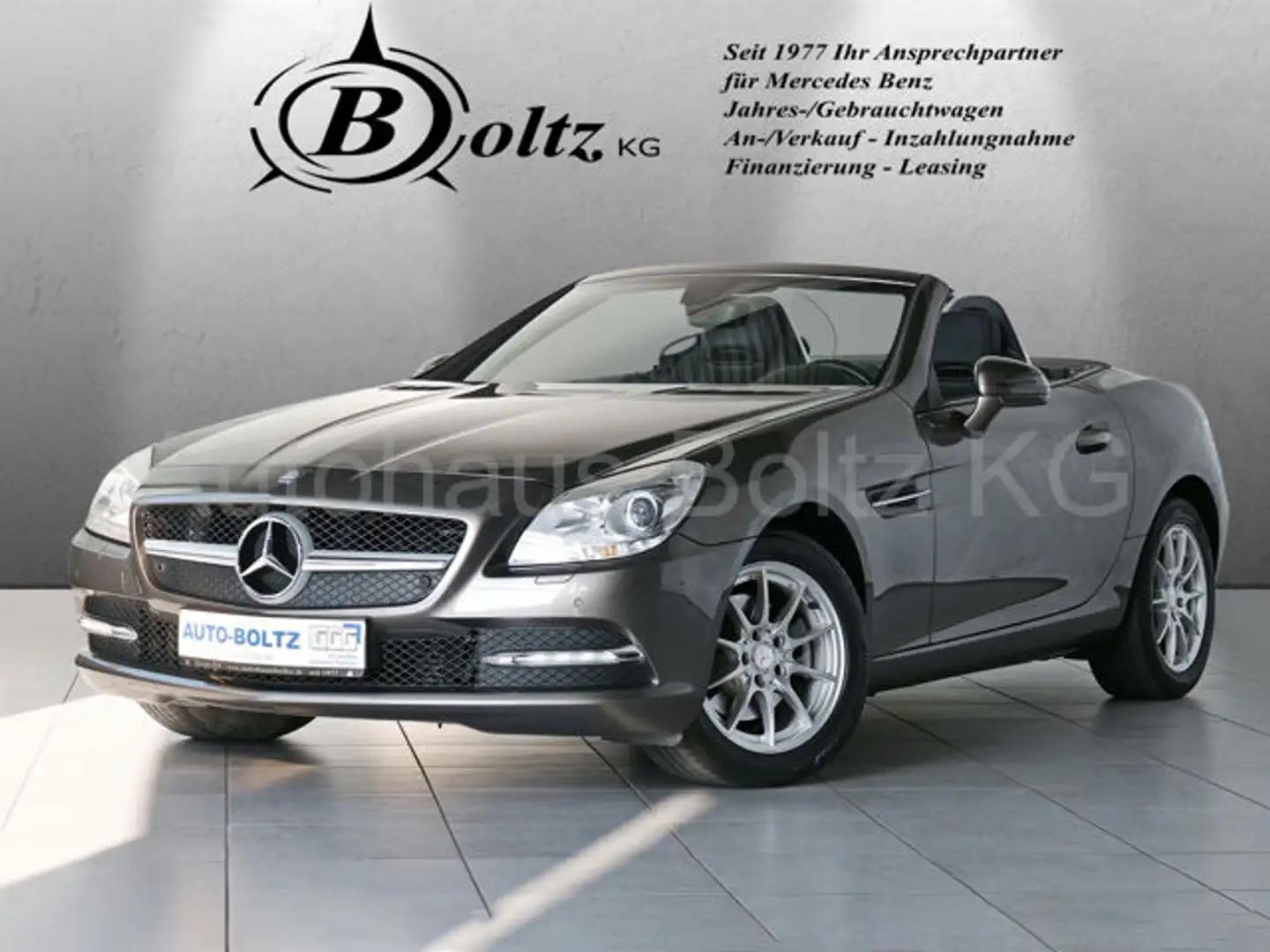 Mercedes-Benz SLK 200 BE Klima Navi ASC Leder Grau - 1