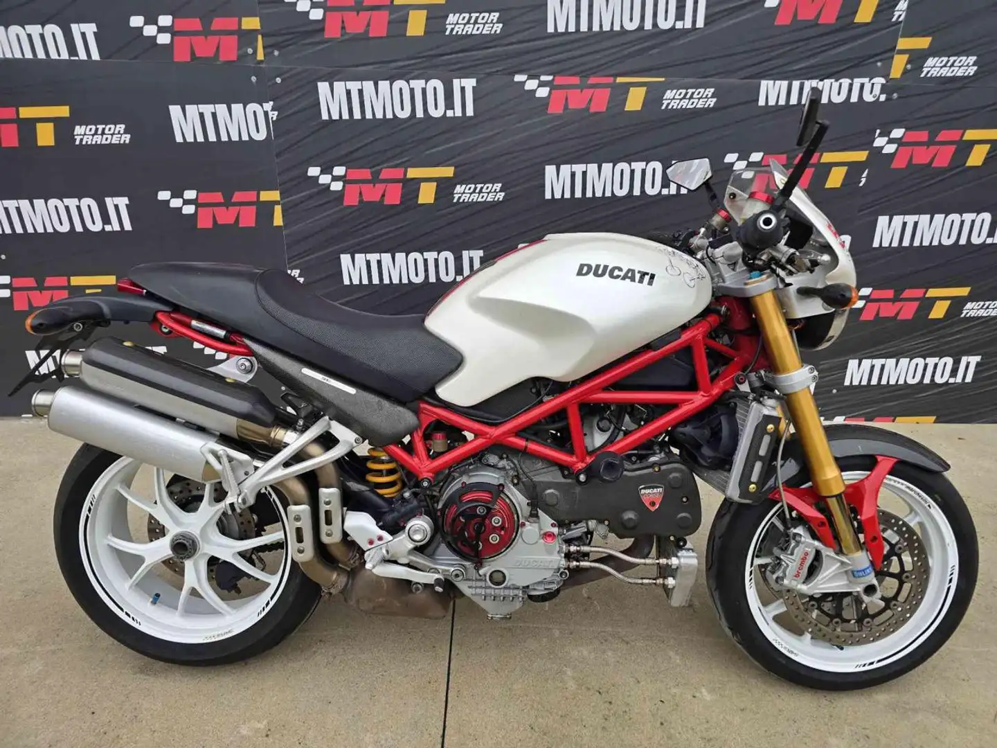 Ducati Monster S4R s4rs Esport solo Esportazione Blanc - 1