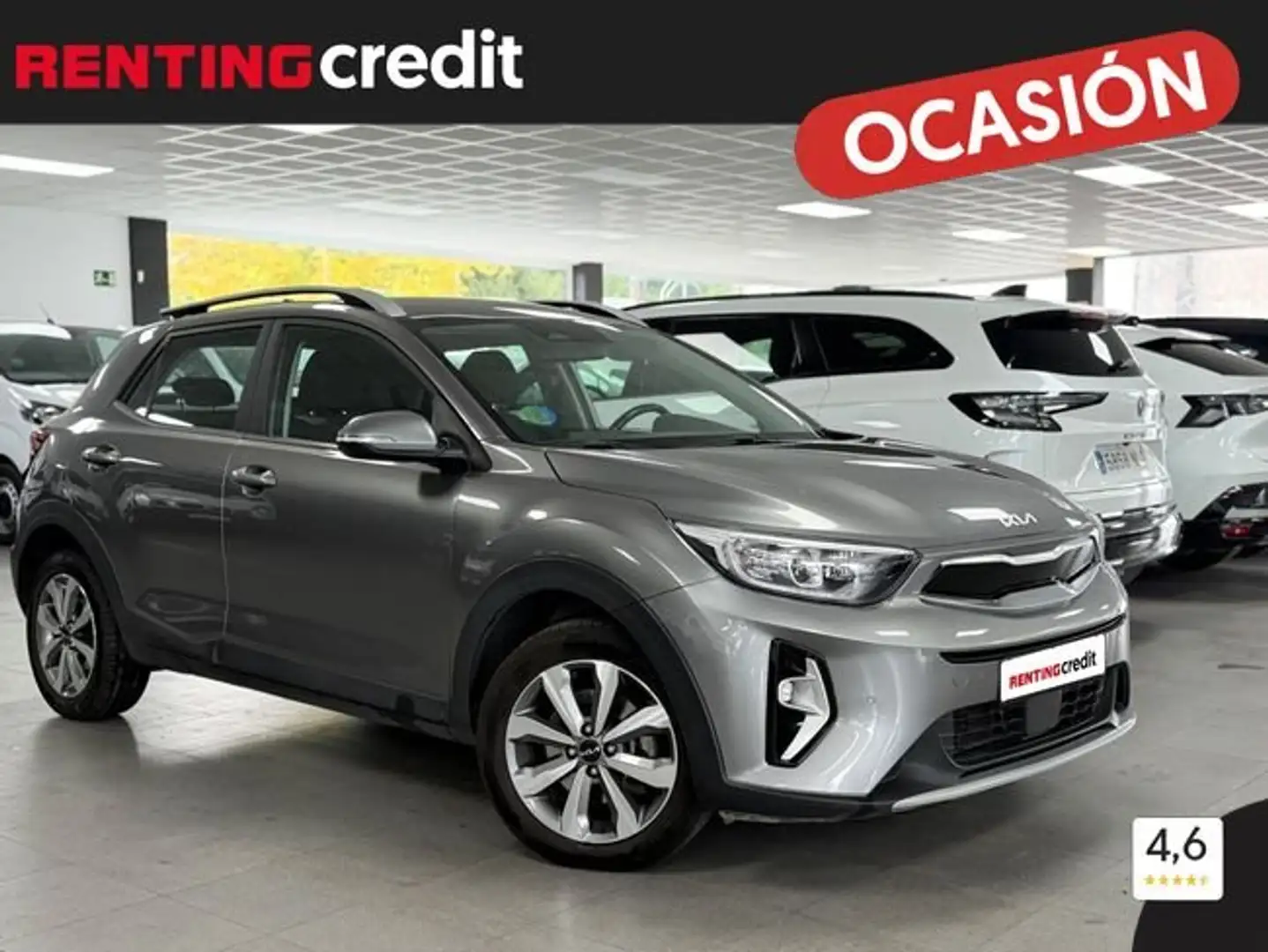 Kia Stonic 1.0 T-GDi 74kW (100CV) MHEV MT Drive Plateado - 1
