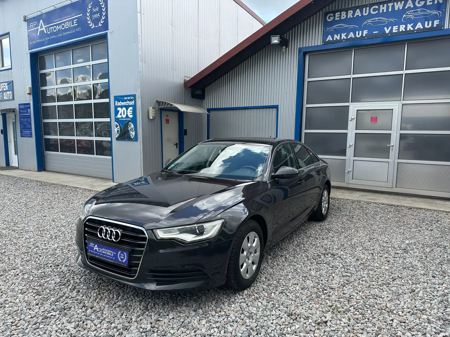 Audi A6 2.0 TFSI AUTOMATIK XENON NAVI MMI SHZG KLIMAAUT Grijs - 1
