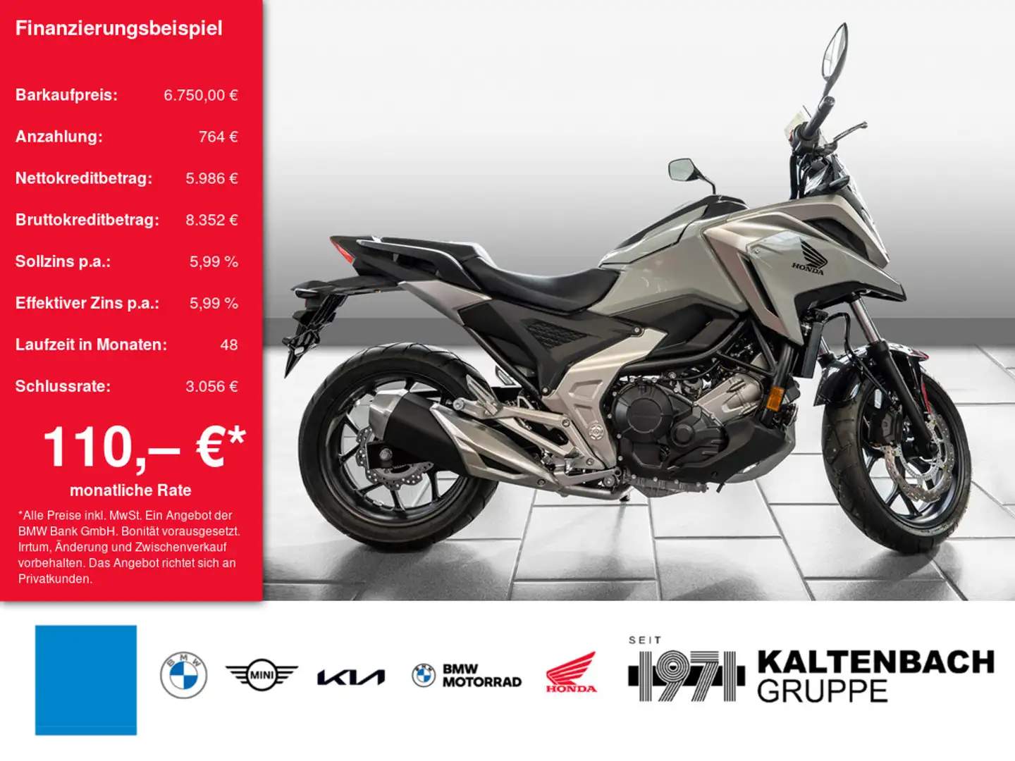 Honda NC 750 X LED SCHEINWERFER Szürke - 1