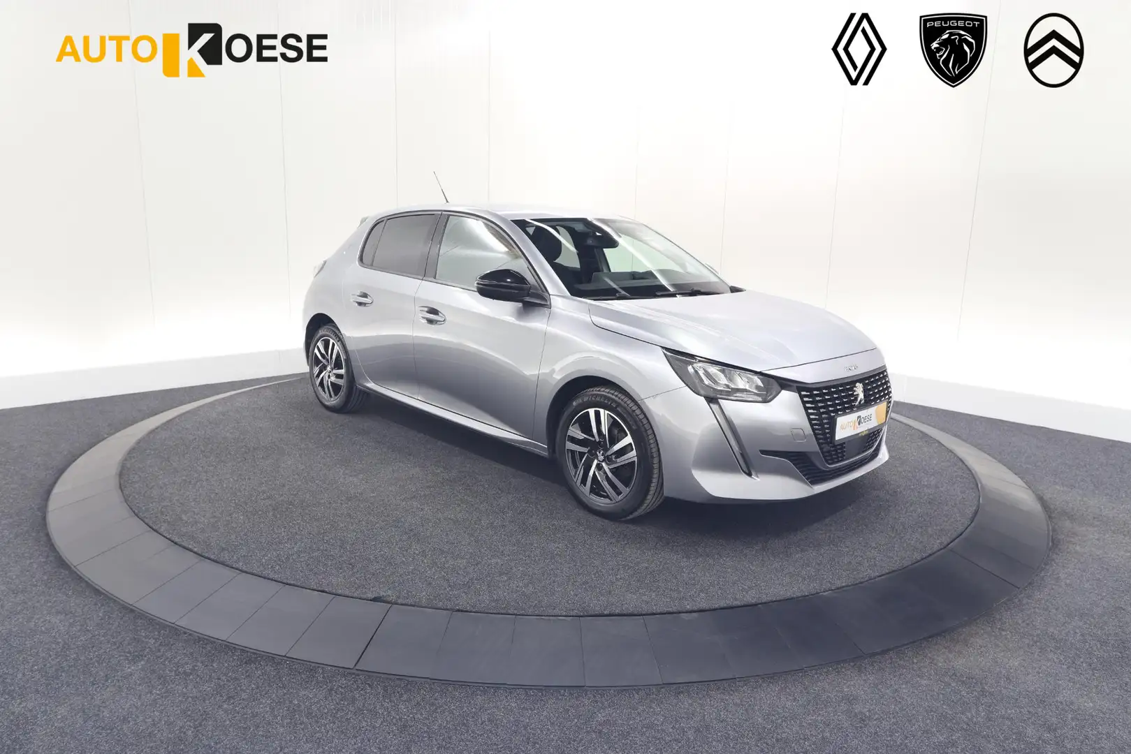 Peugeot 208 PureTech 100 Allure Pack | Camera | Adaptieve Crui Grijs - 1