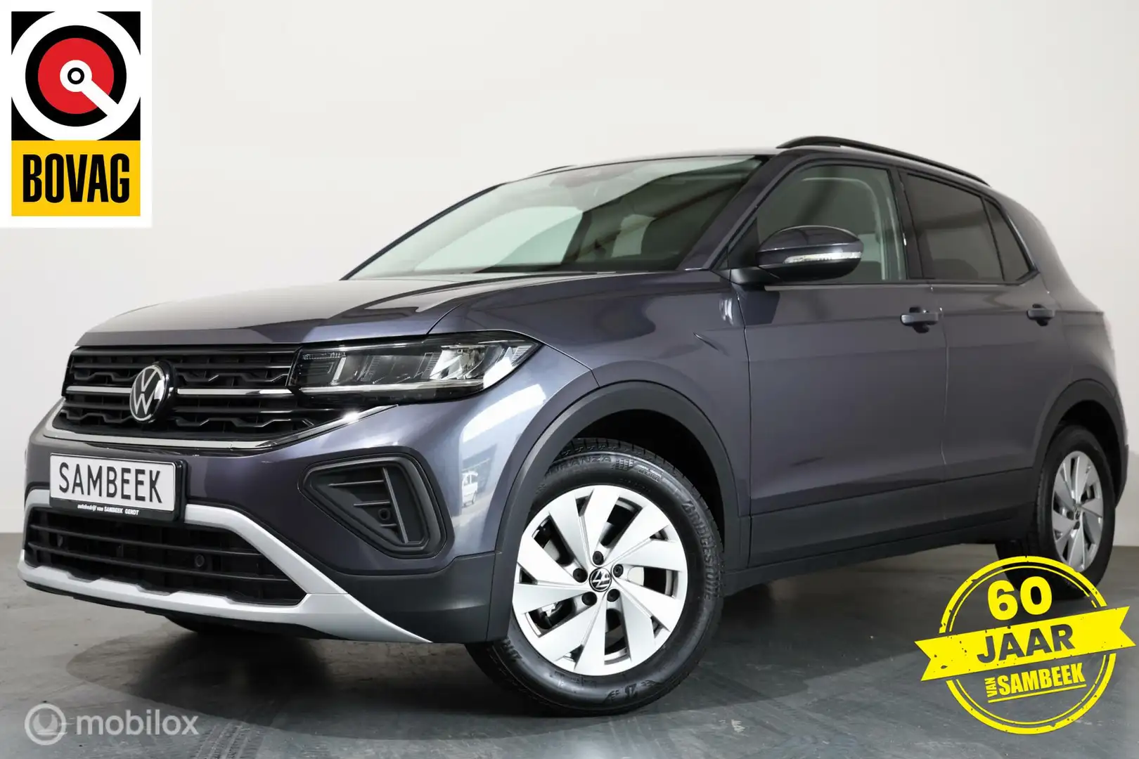Volkswagen T-Cross 1.0 TSI Life Edition - AUTOMAAT-CARPLAY Grijs - 1