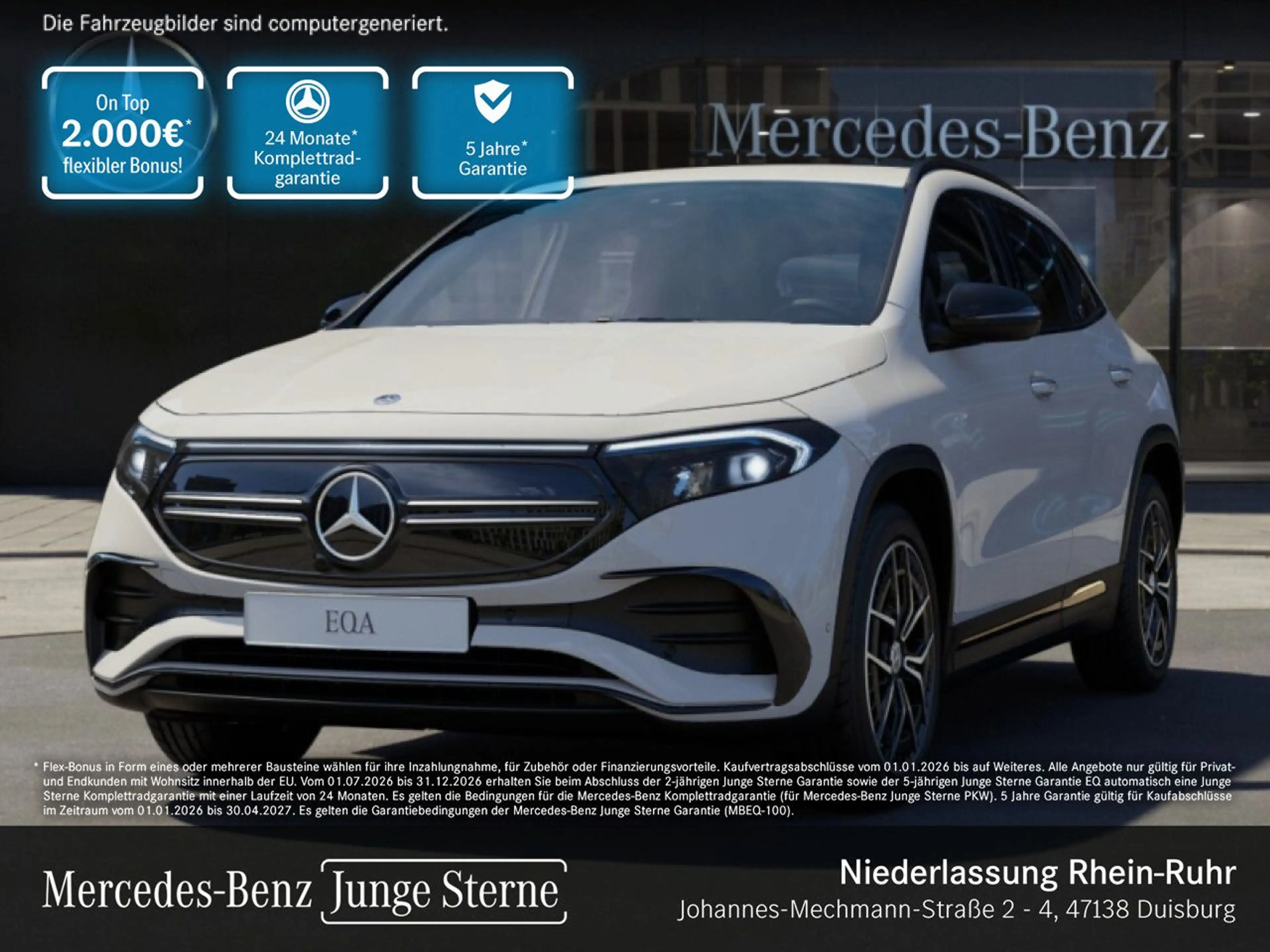 Mercedes-Benz EQA 250 AMG+NIGHT+19"+PLUS-PAKET+KAMERA+MEMORY