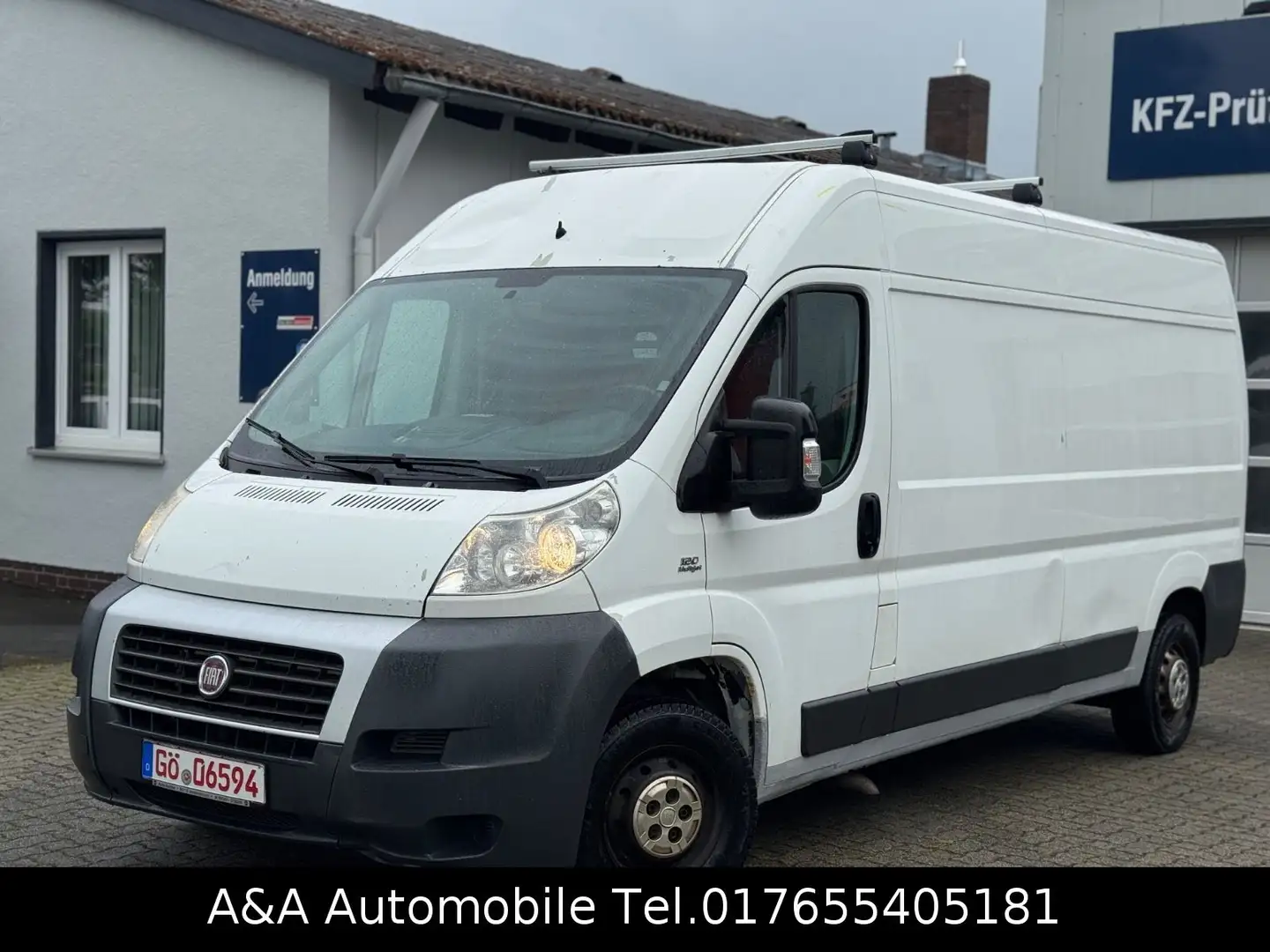 Fiat Ducato Grossr.-Kasten 35 120  L4H2 Klima TÜV Neu Weiß - 1