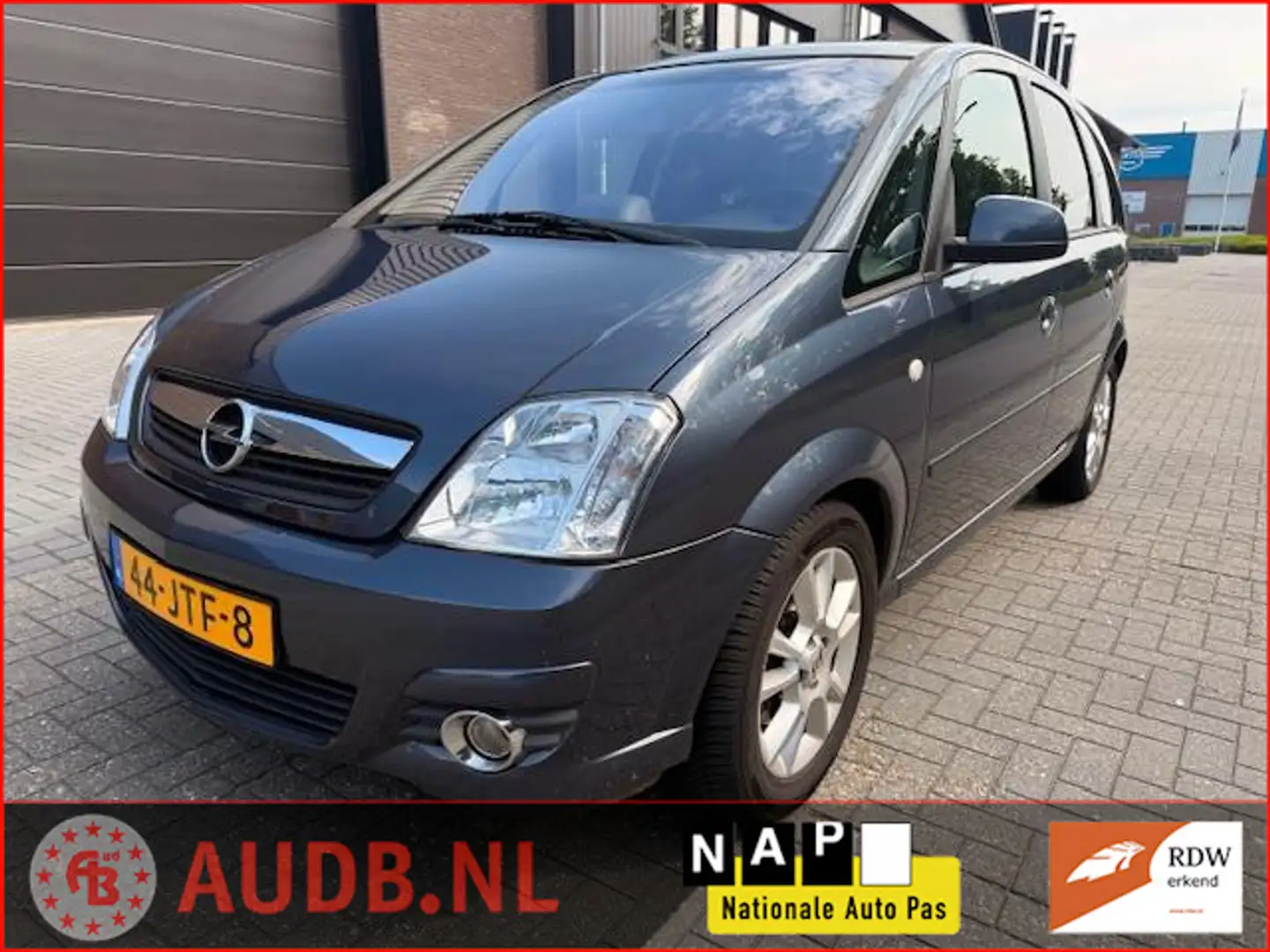 Opel Meriva 1.6-16V Cosmo |HALF LEER| CLIMA|SPORT VLG.| Gris - 1