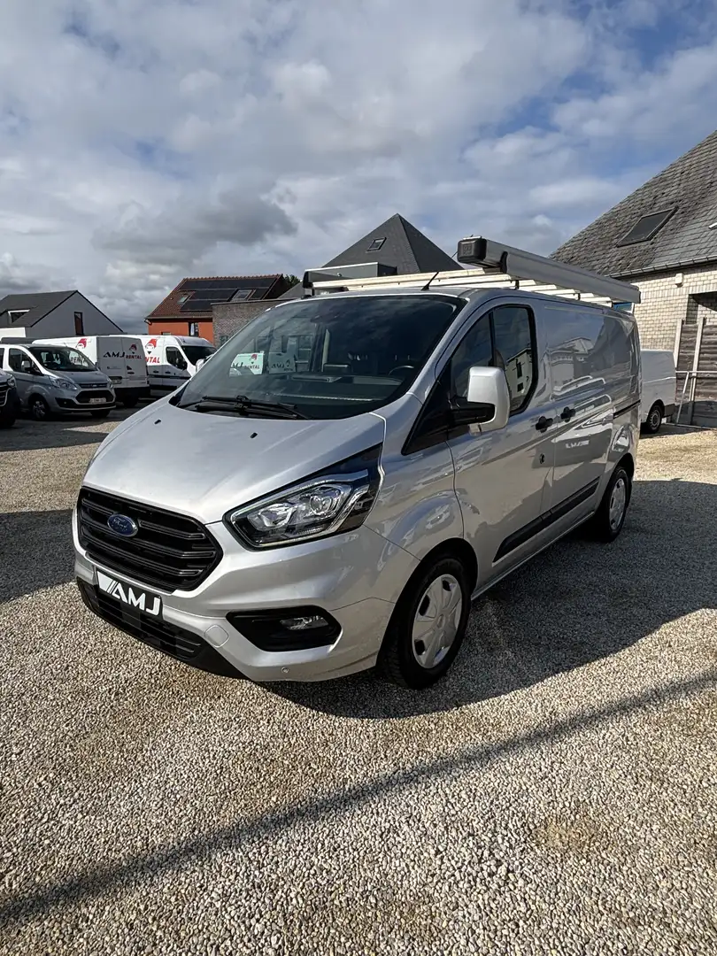 Ford Transit Custom L1H1 Dubbele schuifdeur Zilver - 1