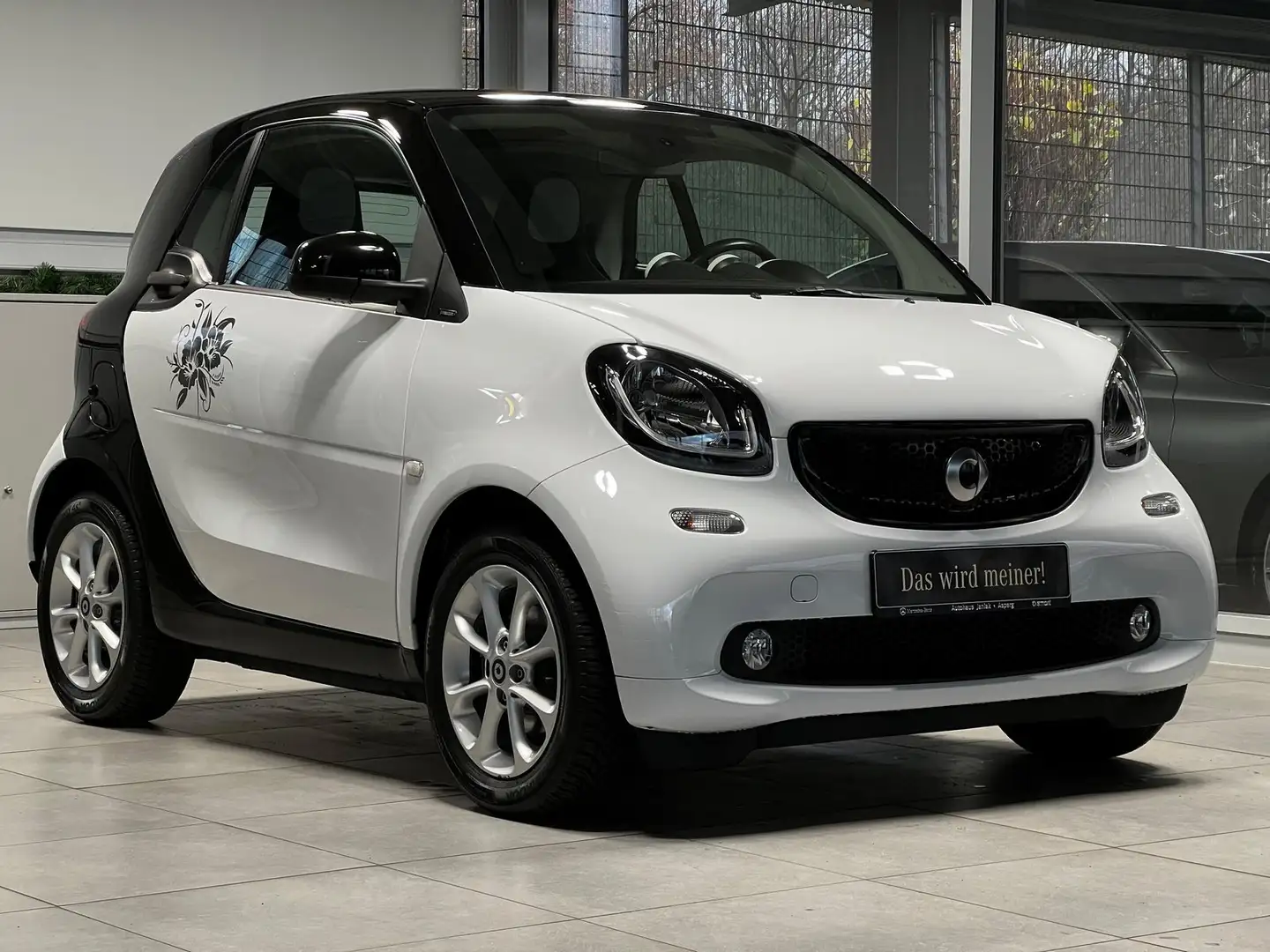 smart forTwo fortwo coupé twin. Passion KLIMA+SITZHEIZUNG+EU6 Weiß - 2