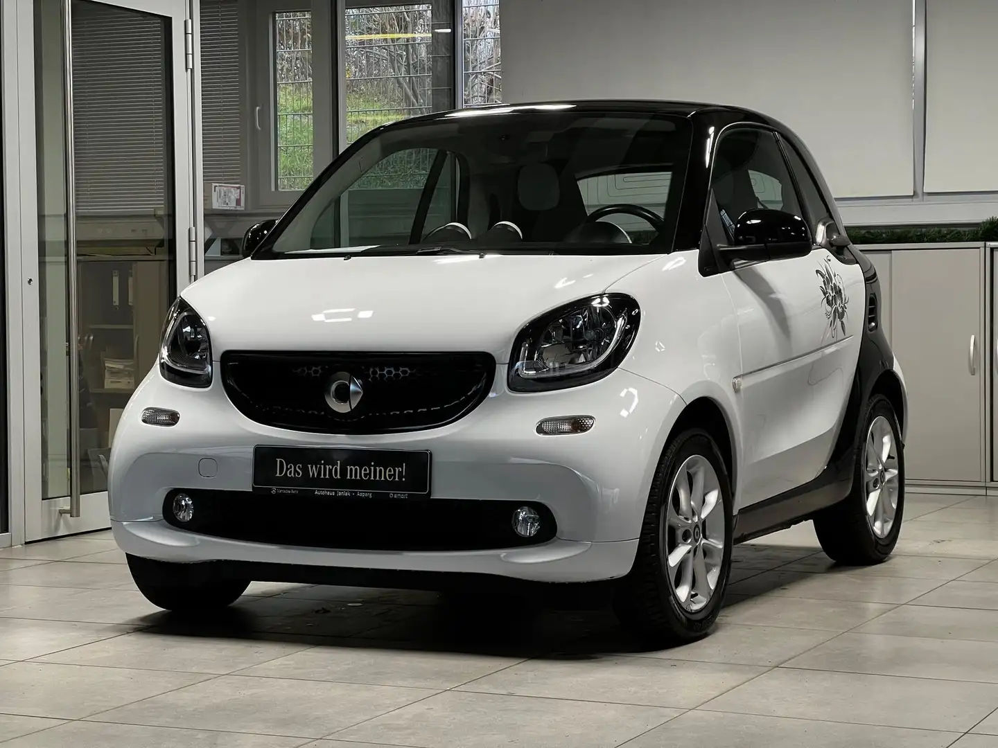 smart forTwo fortwo coupé twin. Passion KLIMA+SITZHEIZUNG+EU6 Weiß - 1