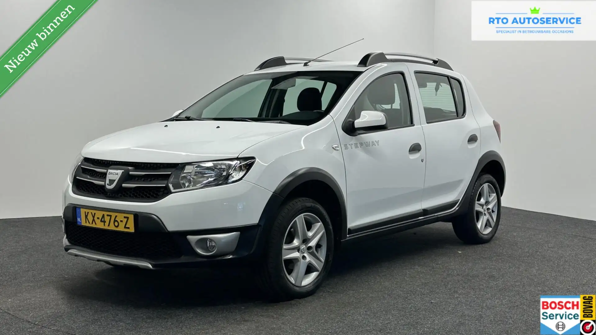 Dacia Sandero 0.9 TCe Bi-Fuel Stepway Laureate NAVI-CRUISE-AIRCO Bianco - 1