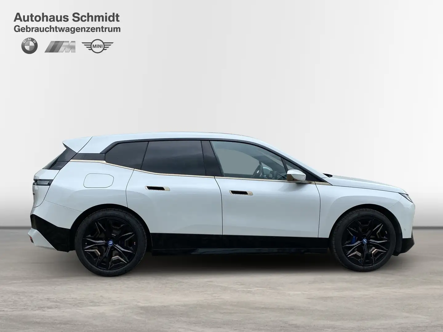 BMW iX xDrive50 508€ netto/mtl*Sportpaket*H&K*SkyLounge*D Weiß - 2