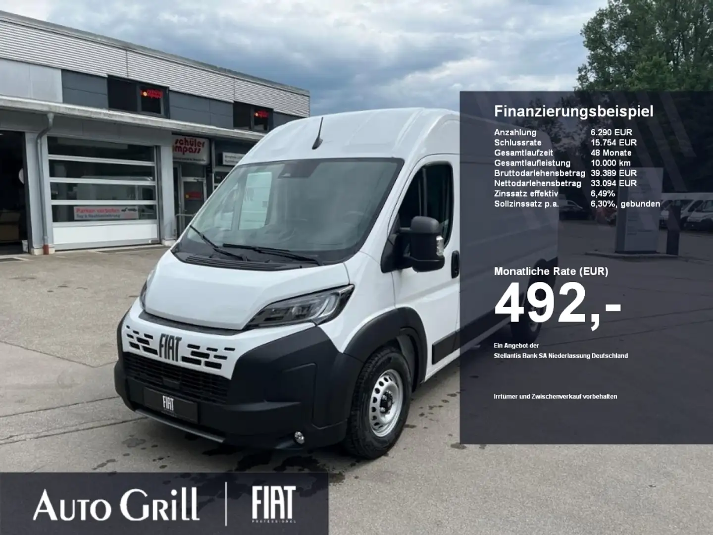 Fiat Ducato Maxi 35 L2H2 AHK RüKa CarPlay LED Allwett Wit - 1