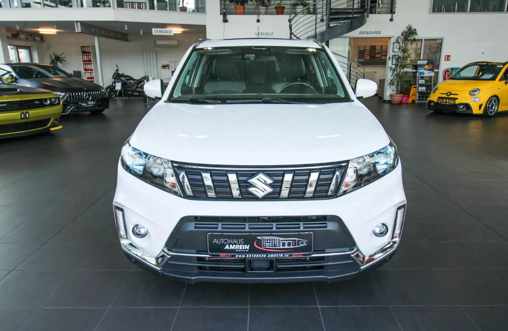 Suzuki Vitara 1.4 BoosterJet AllGrip/Navi/Panorama/ACC Weiß - 2