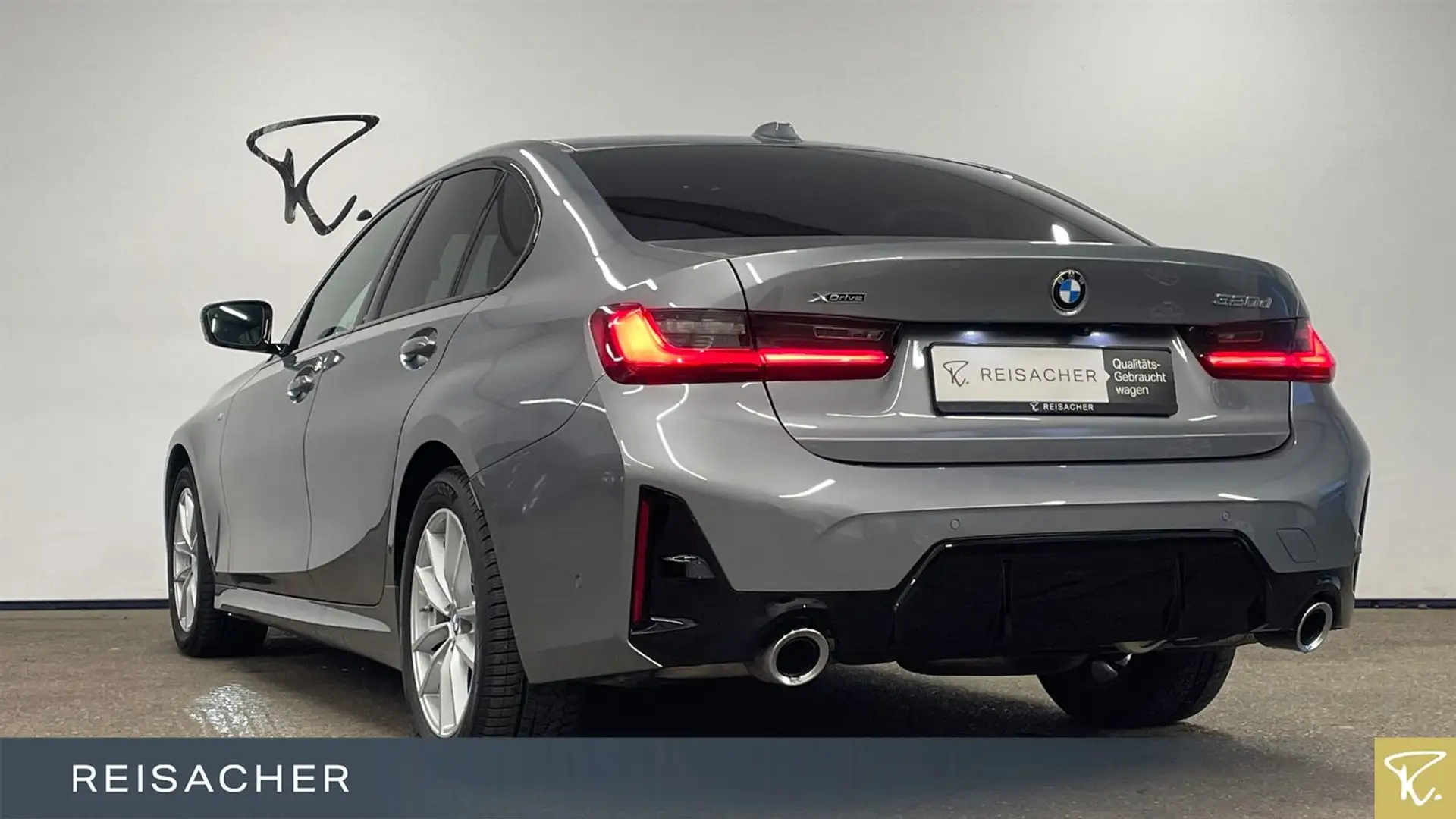 BMW 320 d A xDrive Lim M-Sport AHK LCPro ACC 360° HUD Grau - 2