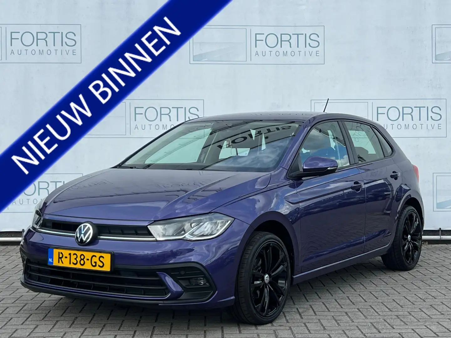 Volkswagen Polo 1.0 MPI Polo VELGEN | AIRCO | CARPLAY | LED | Paars - 1