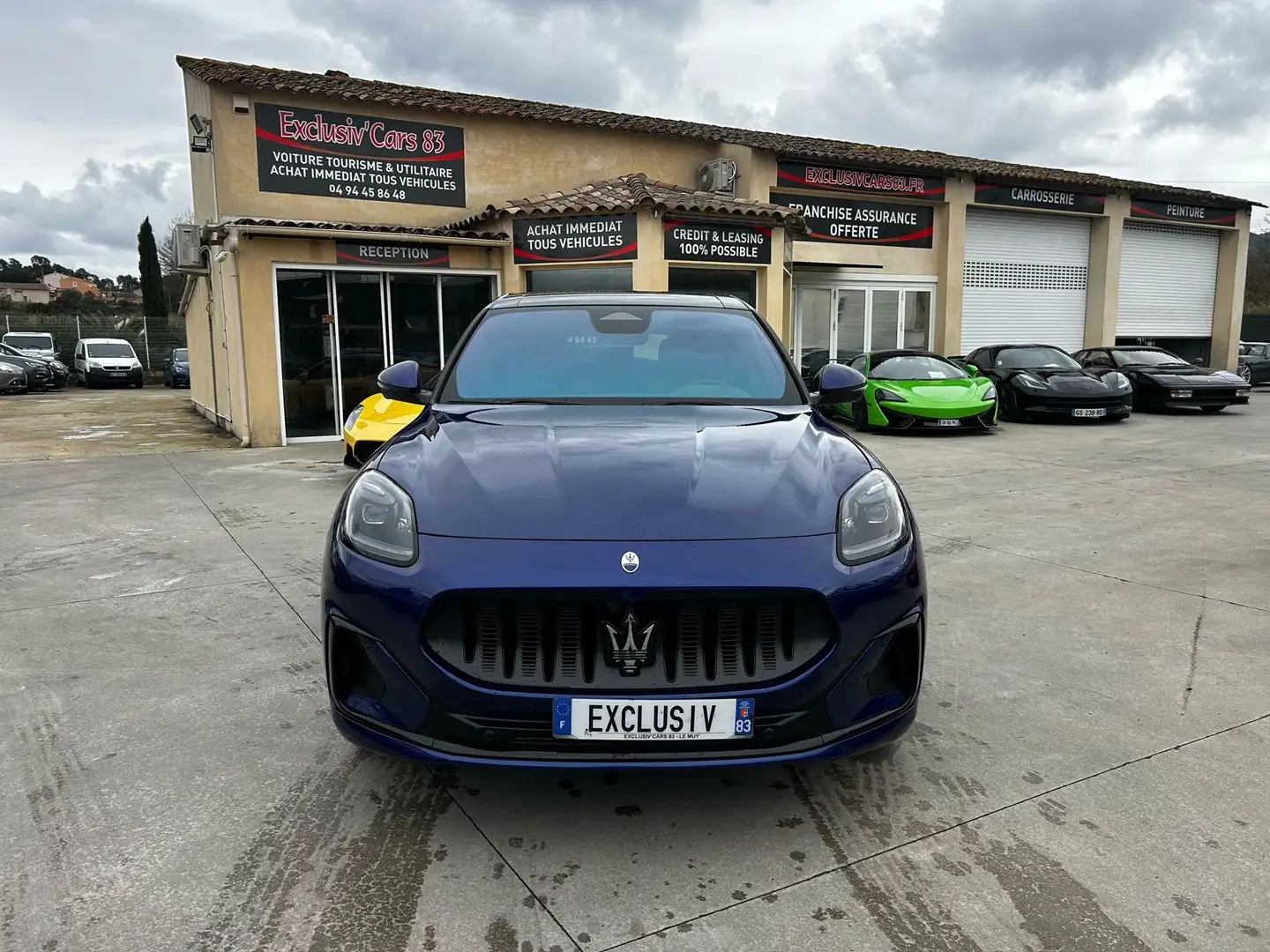 Maserati Grecale 557CH 105KWH FOLGORE Bleu - 2