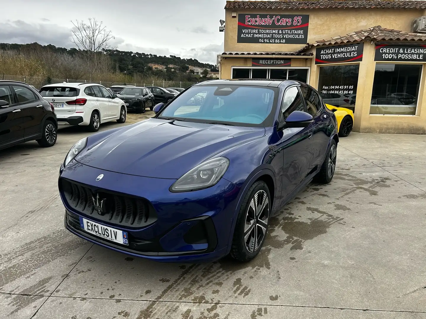 Maserati Grecale 557CH 105KWH FOLGORE Bleu - 1