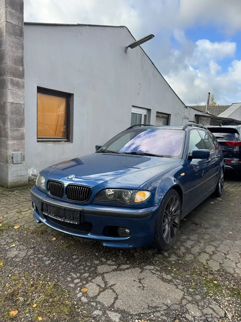BMW 320 i M-Sport M-Paket Automatik Xenon Gepflegt! Blau - 1