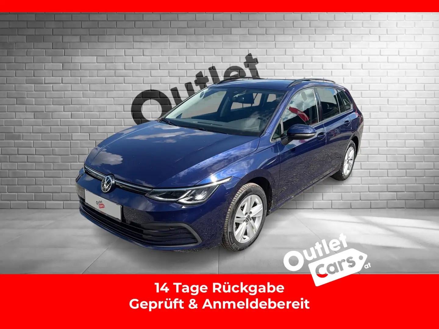 Volkswagen Golf Variant Life TDI Blauw - 1