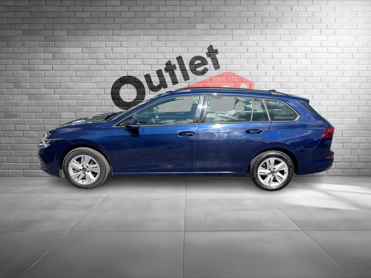 Volkswagen Golf Variant Life TDI Blauw - 2