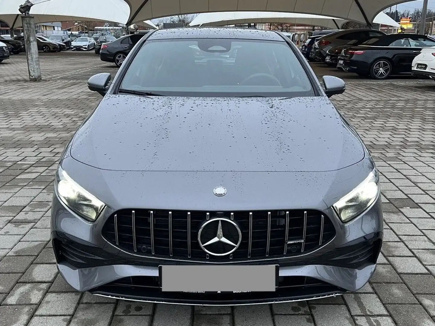 Mercedes-Benz A 35 AMG 4matic auto FACELIFT TETTO KEYLESS MULTIBEAM ACC Grigio - 2