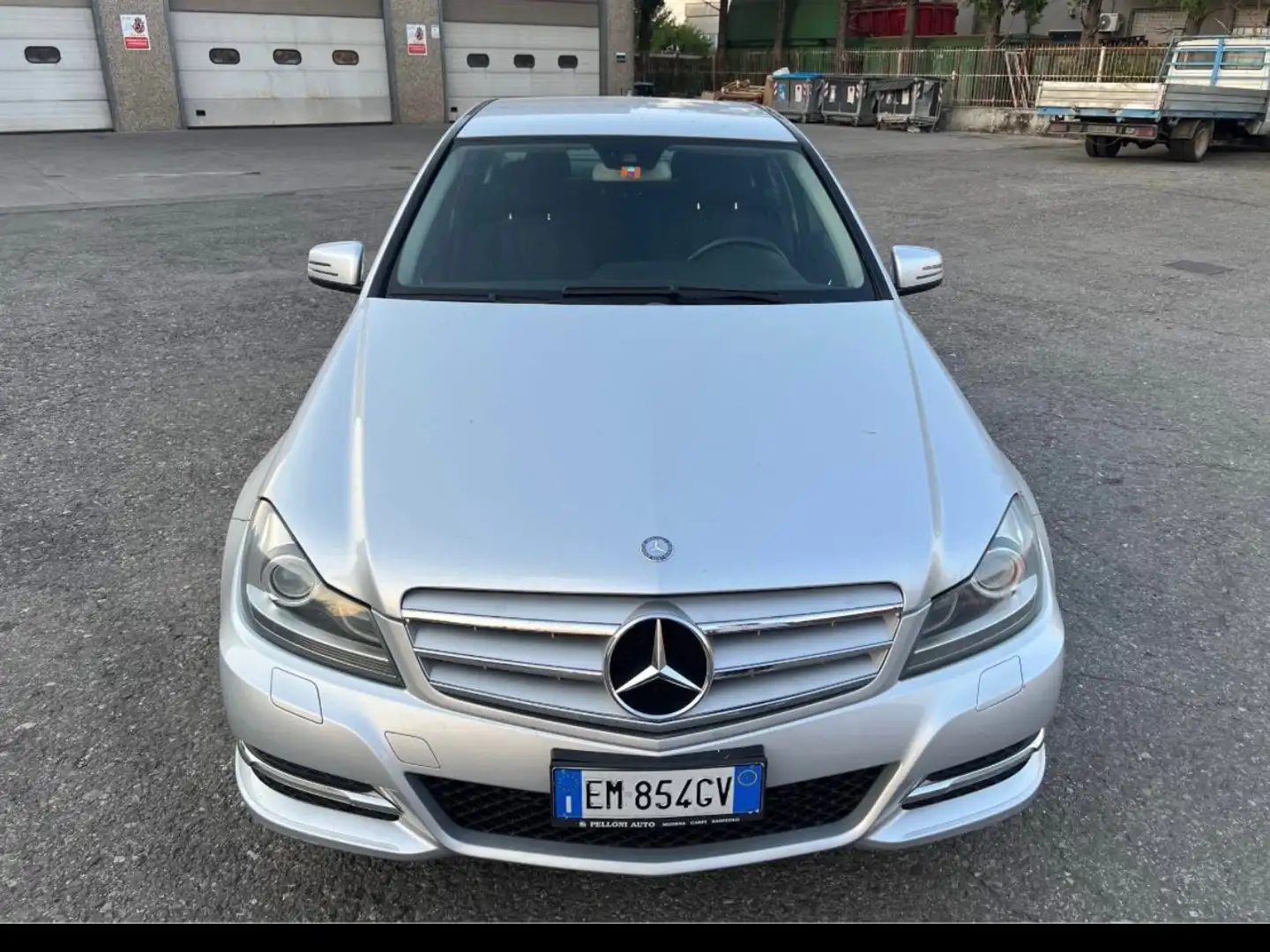 Mercedes-Benz C 200 C200 Berlina Elegance w204 CDI Plateado - 2