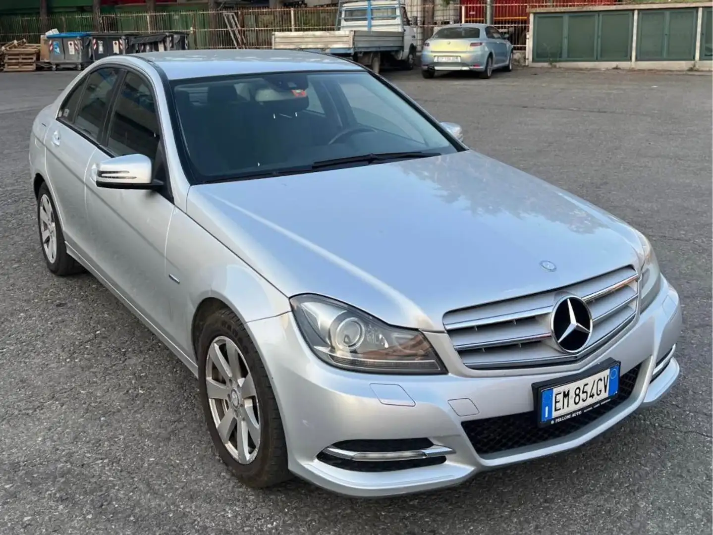Mercedes-Benz C 200 C200 Berlina Elegance w204 CDI Argent - 1