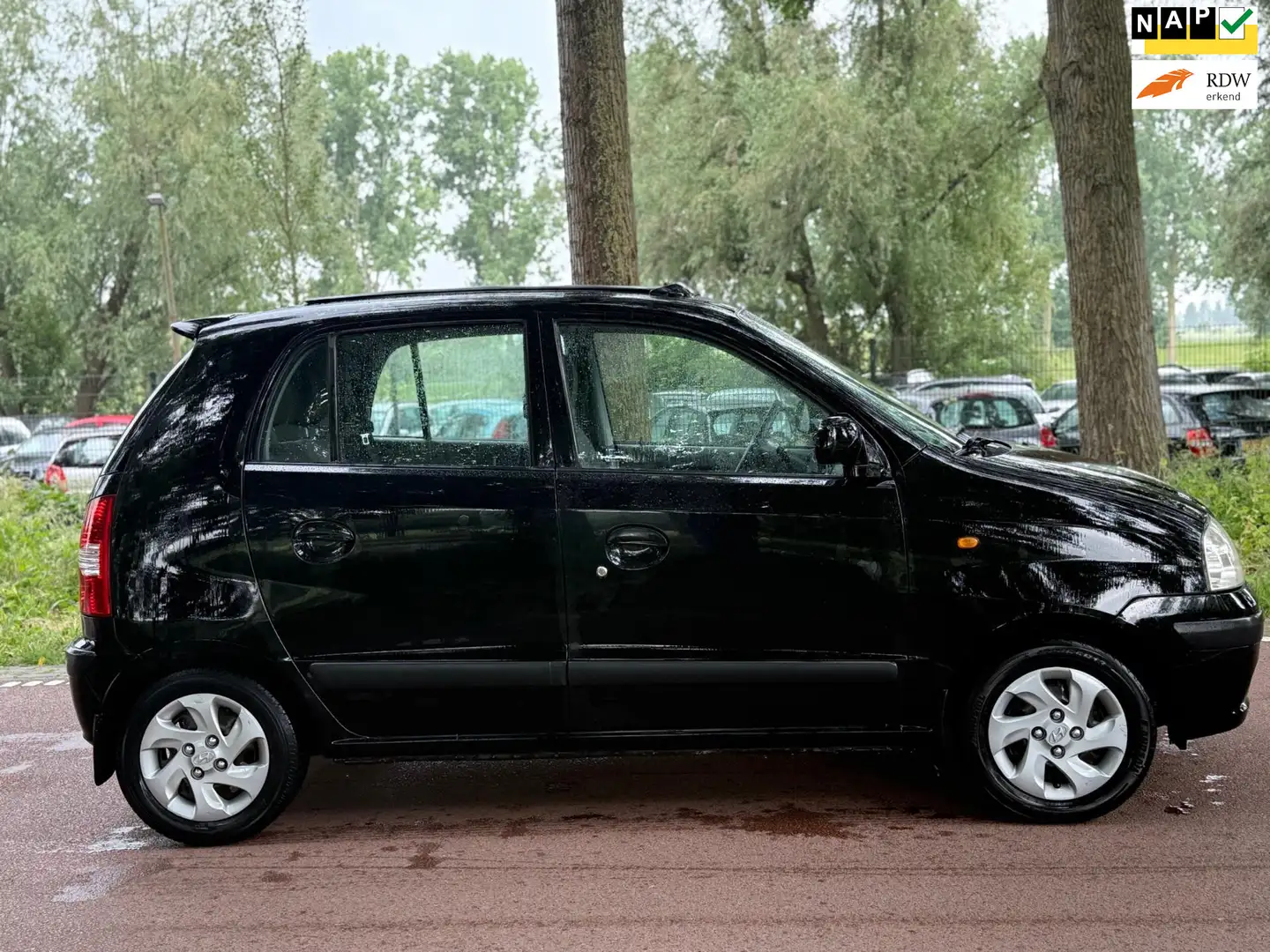 Hyundai Atos 1.1i Dynamic Prime APK!ZUINIG!OPEN DAK! Noir - 1