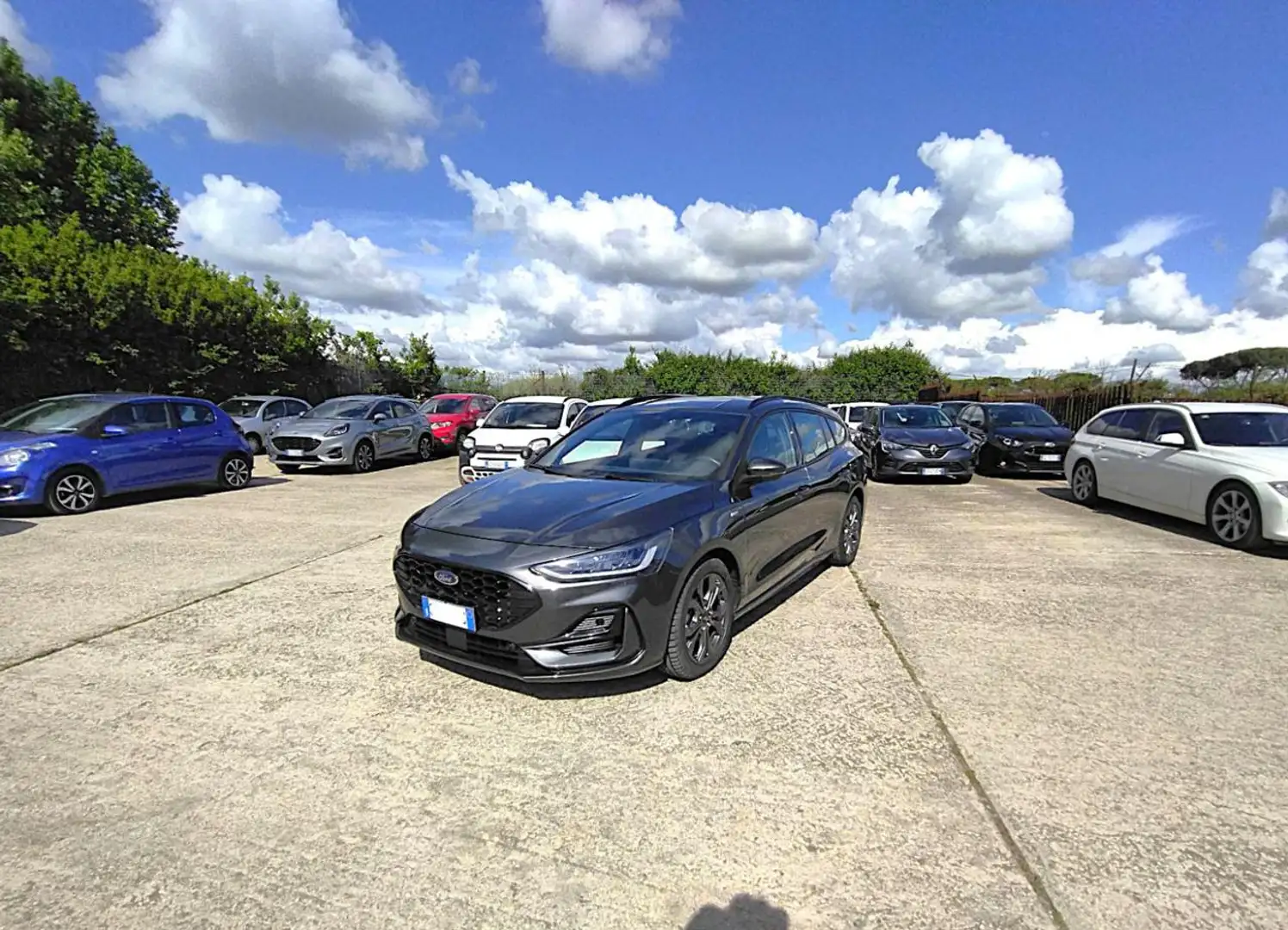 Ford Focus 1.0ECOBOOST HYBRID 120cv NAVI BRAKE ASSIST Grigio - 1