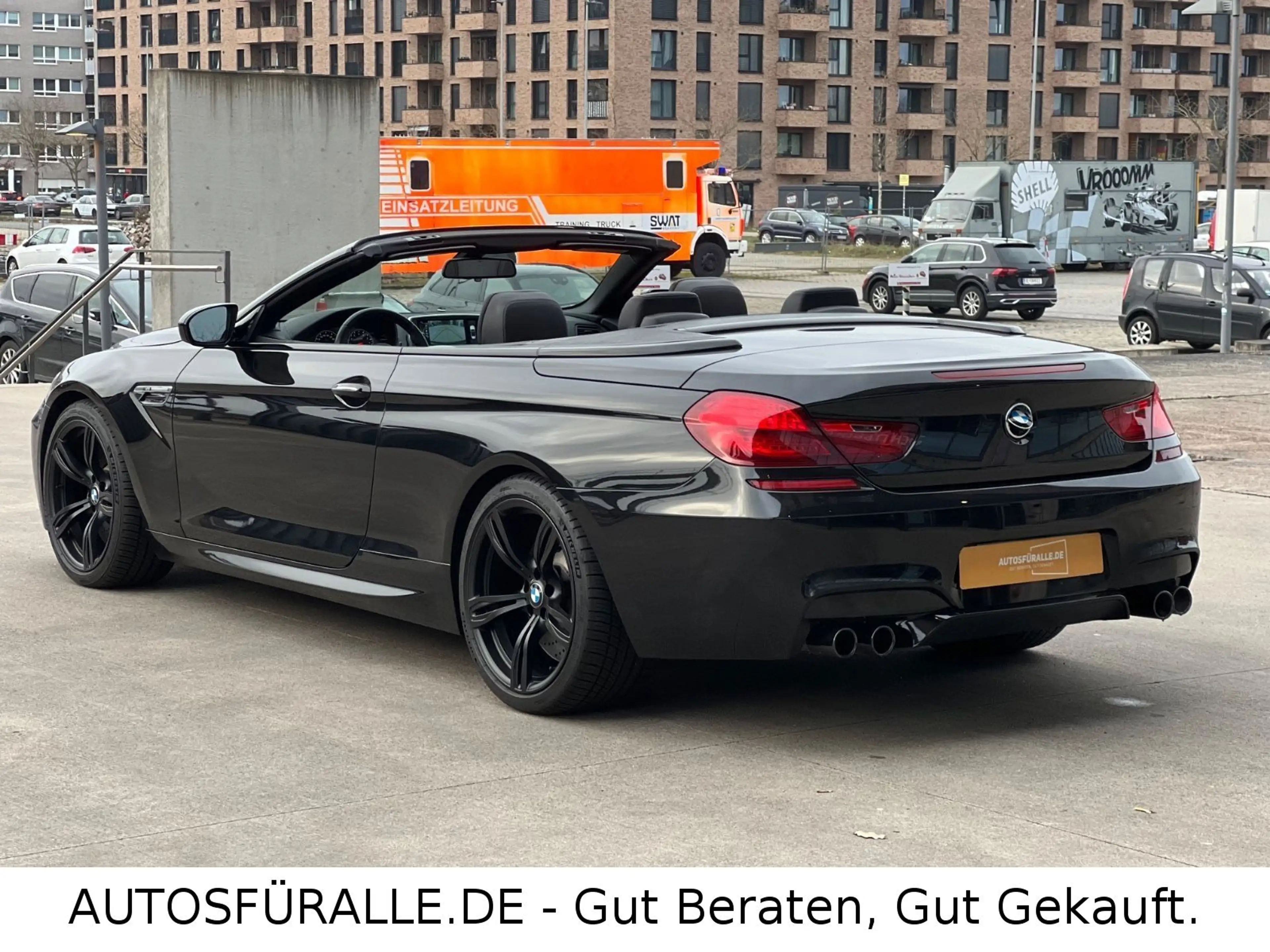 BMW M6 *Cabrio*F1 Schaltung*HeadUp*560ps*V8BiTurb*TOP — photo 11