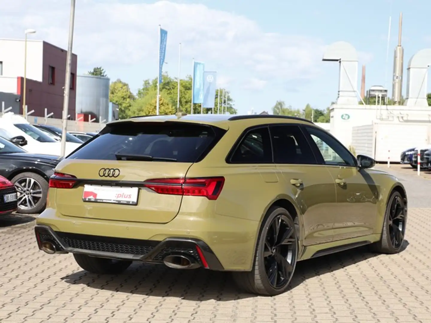 Audi RS6 Avant LM22 Keramik 305km/h Carbon HuD Dynamikp.+ Grün - 2