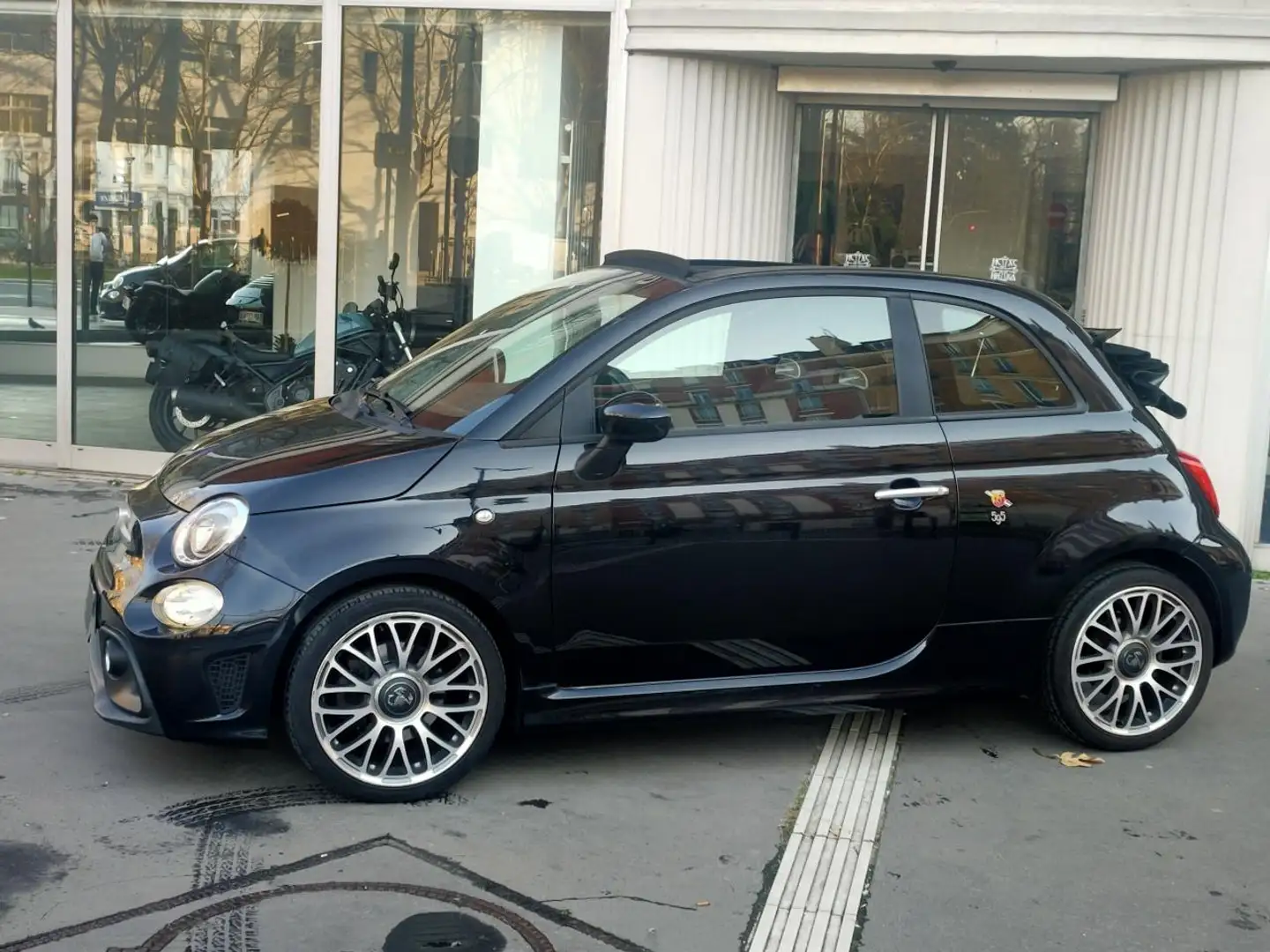 Abarth 500 Fiat 500 1.4i 16V - 145 2017  BERLINE Abarth 595 P Gris - 2