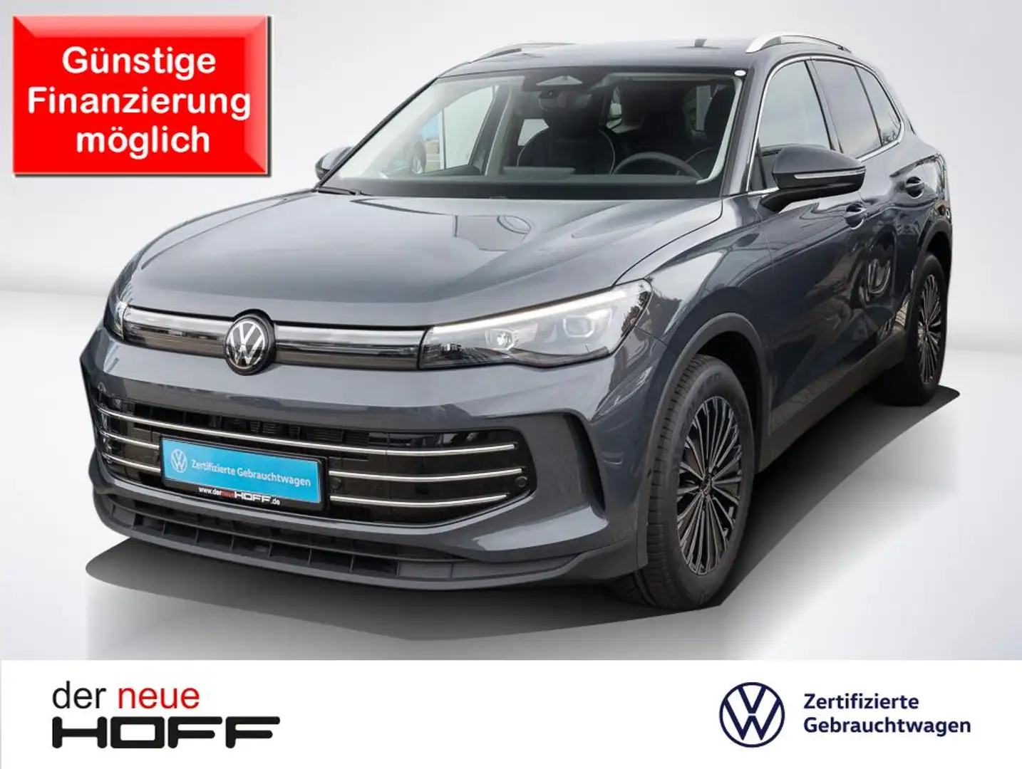Volkswagen Tiguan 1.5 eTSI DSG Elegance AHK Anschlussgarantie Navi Grau - 1