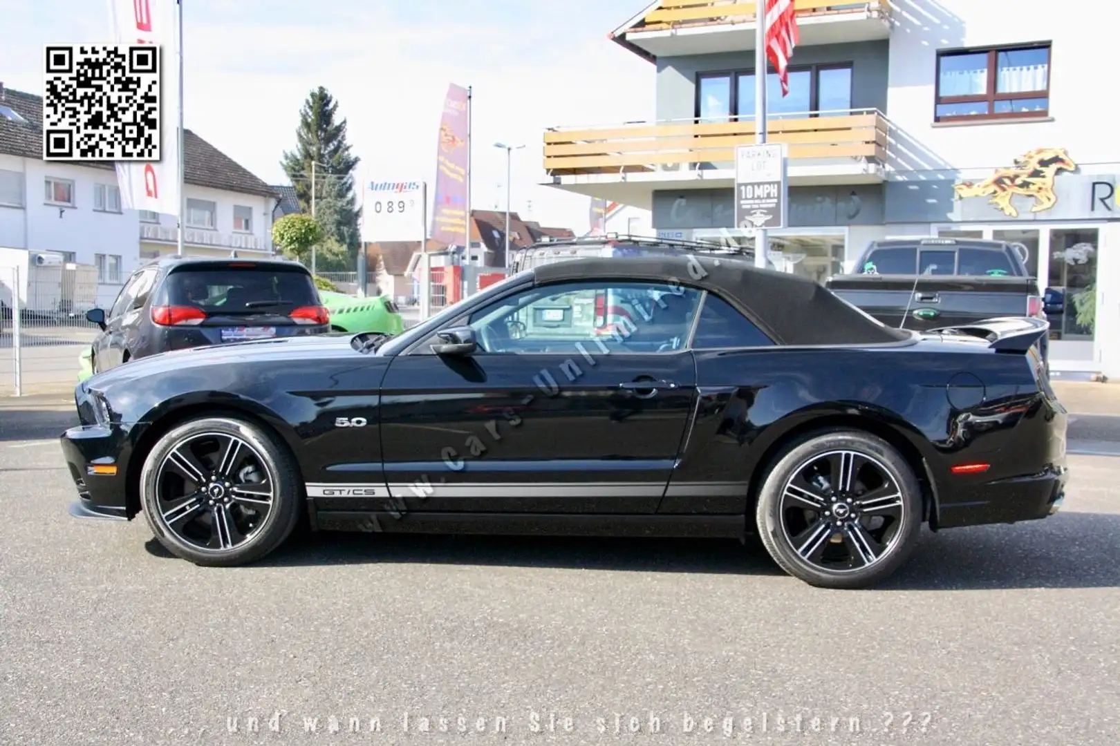 Ford Mustang GT  /  California- Special / CleanCarFax Schwarz - 2
