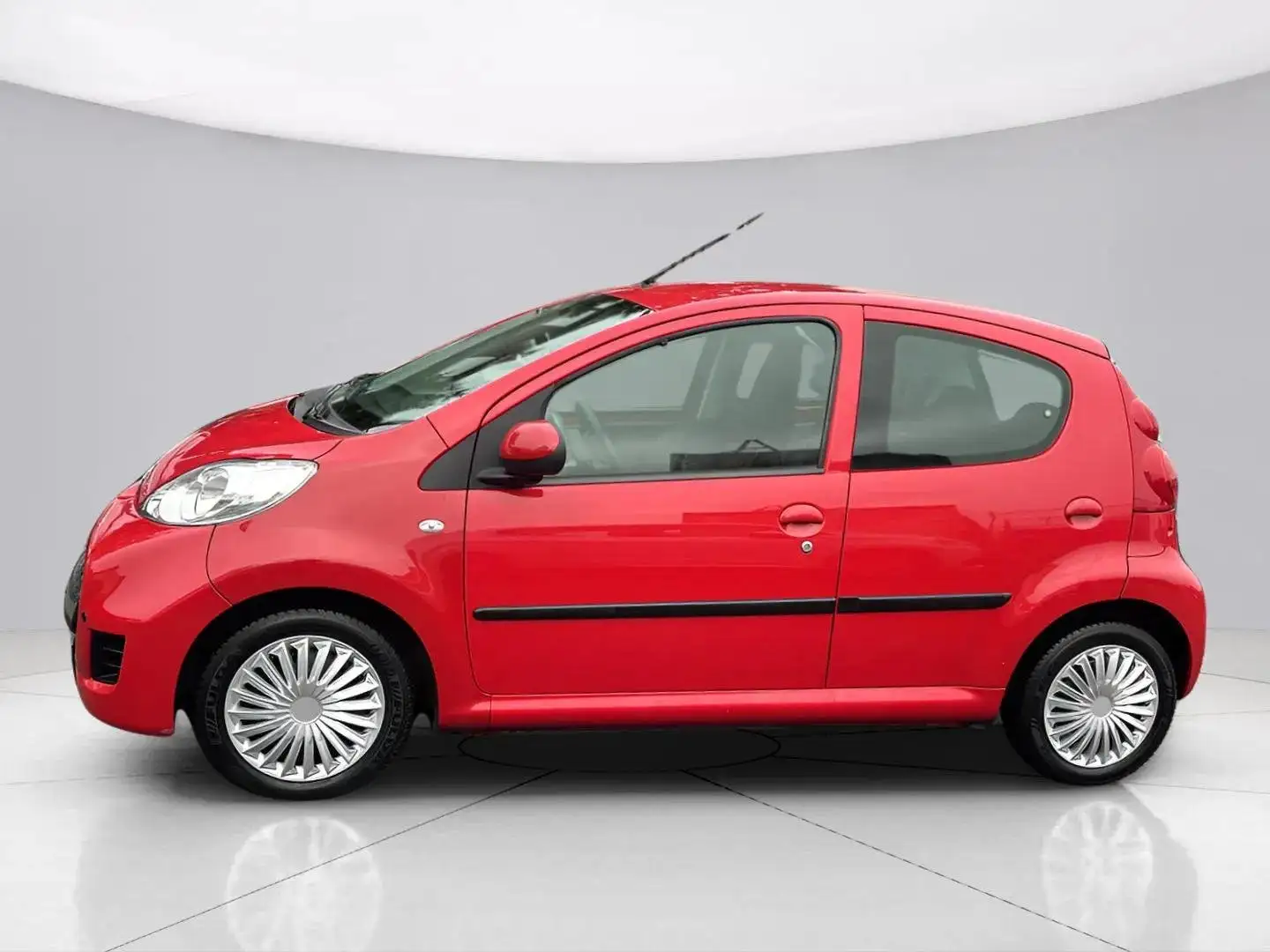 Peugeot 107 Automatik*HU/AU Neu*PDC*4/5T*Klima*Garantie* Rot - 2