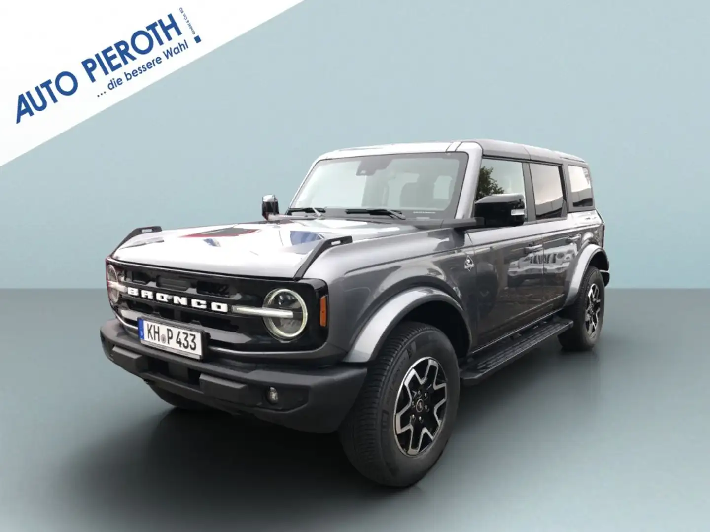 Ford Bronco 2.7 EcoBoost V6 Outer Banks Grau - 1
