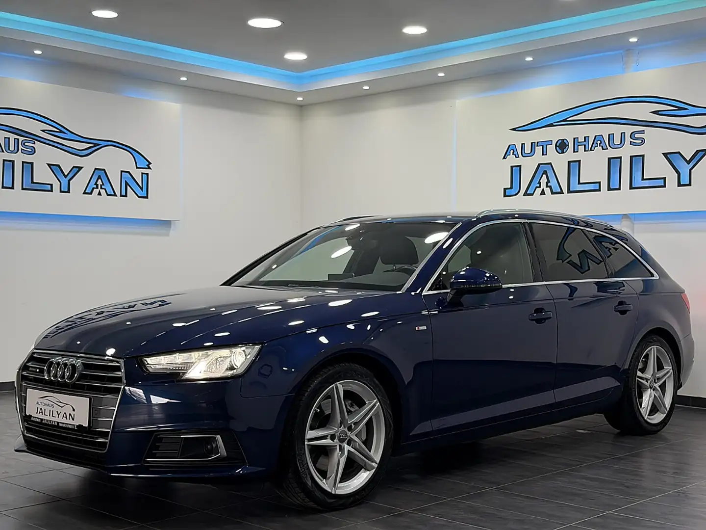 Audi A4 Avant 2,0 TDI Sport 3xS-LINE, ACC, AHK, VIRTUAL... Blau - 2