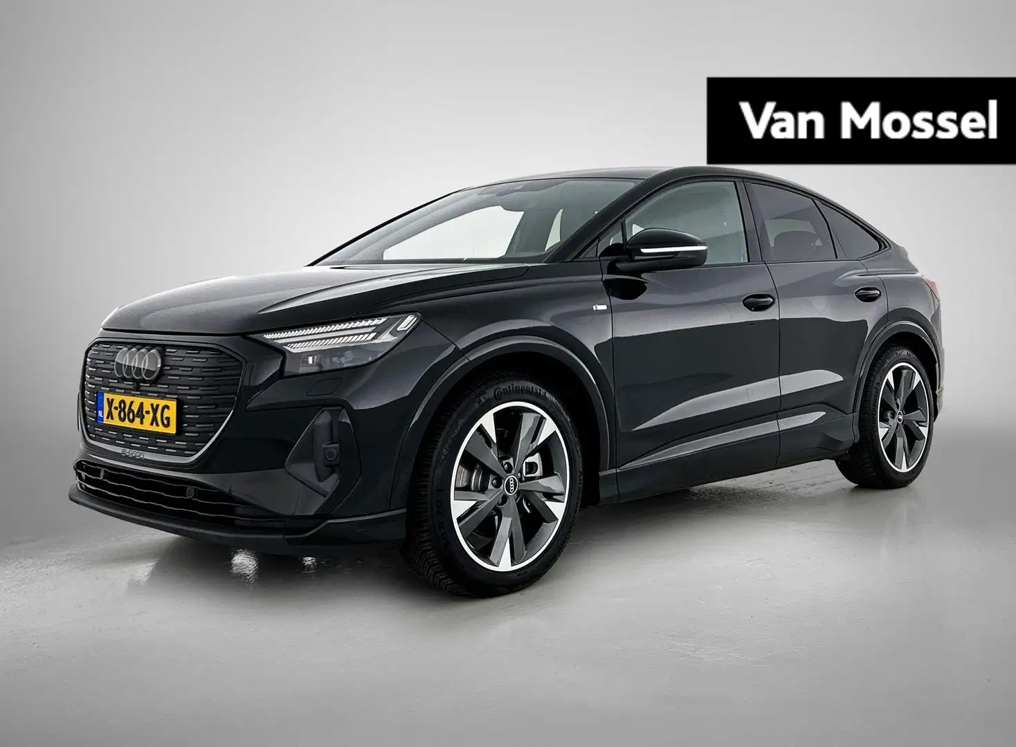 Audi Q4 e-tron Sportback 45 S Edition 82 kWh l MMI navigatie plus Noir - 1