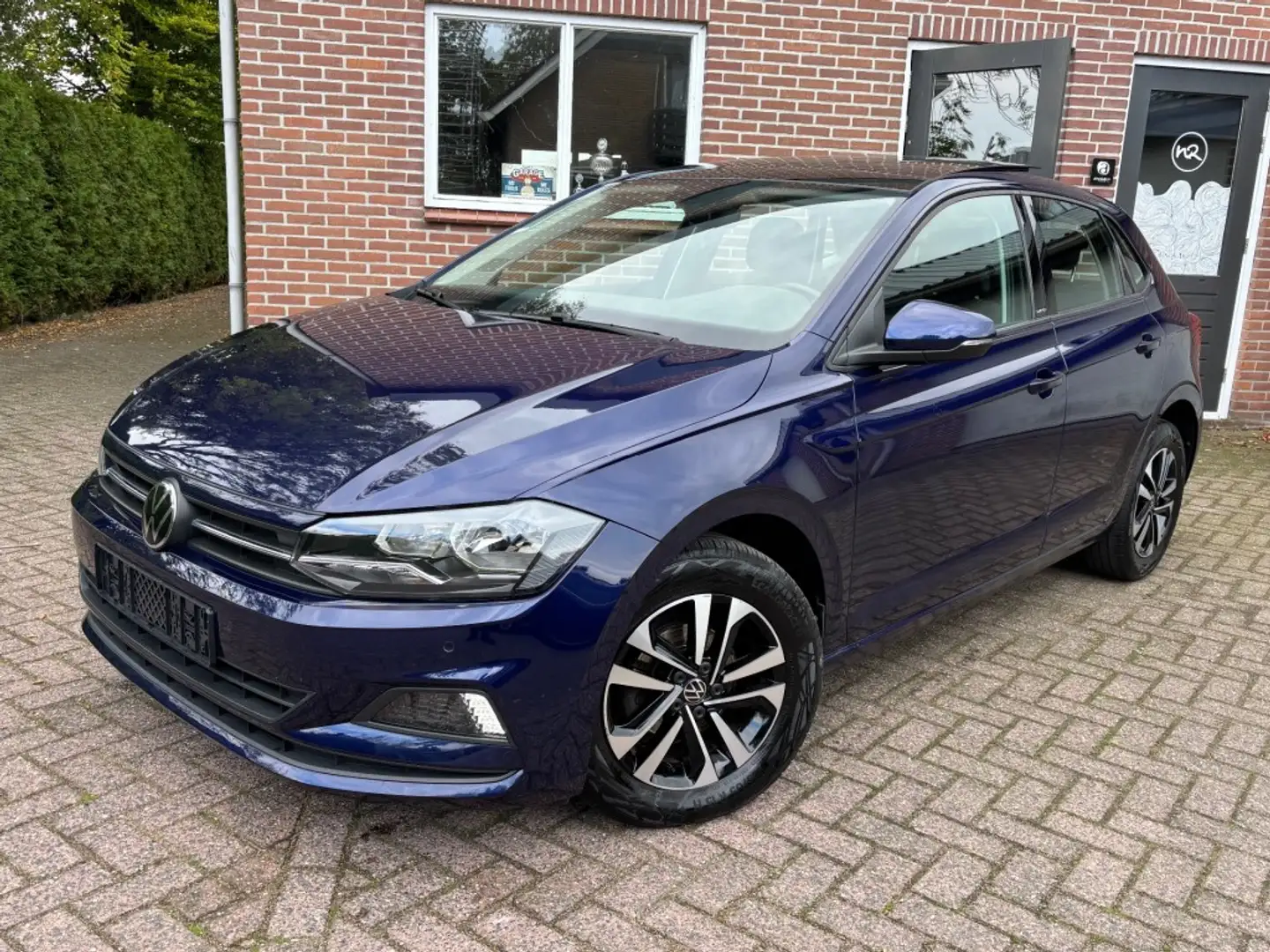 Volkswagen Polo 1.0 TSI DSG United, Pano, Carplay, Stoelv Azul - 1