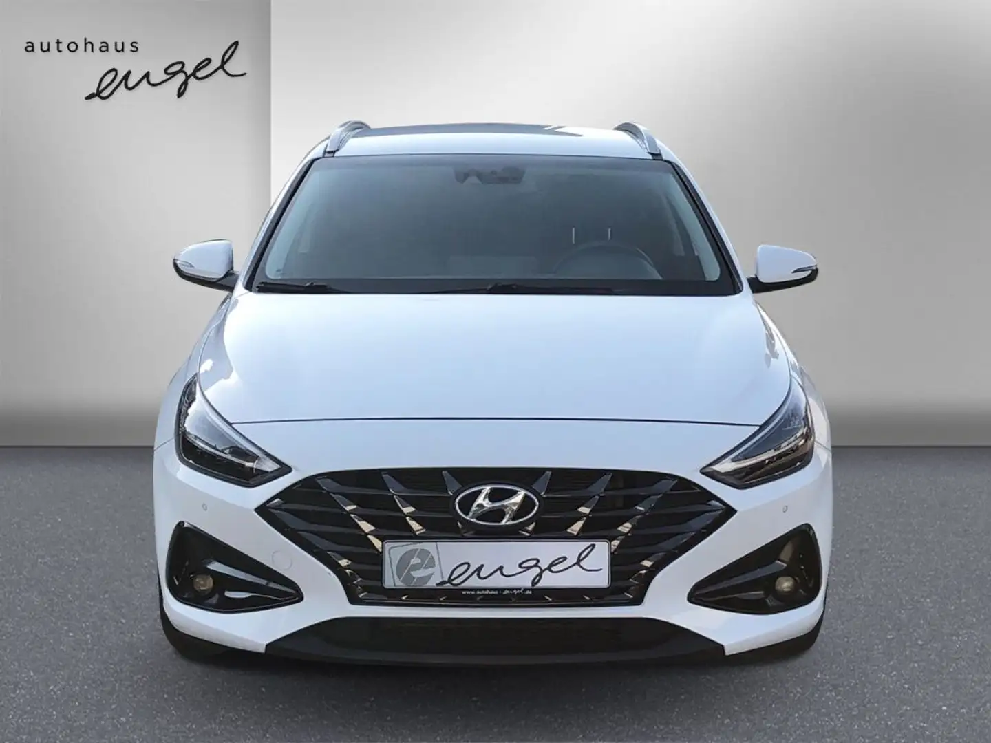 Hyundai i30 i30 Kombi 1.5T-GDI 48V-Hyb Trend,KLIMA,NAVI,LED,SH Weiß - 2