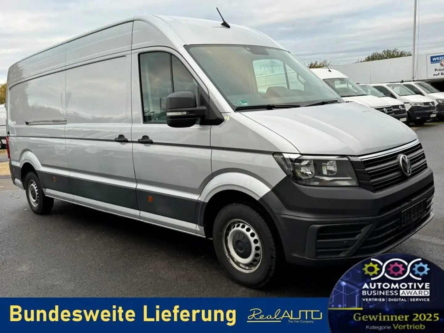 Volkswagen Crafter Kasten 35 LR Maxi L3H2 AHK*Kamera*Klima Argent - 1
