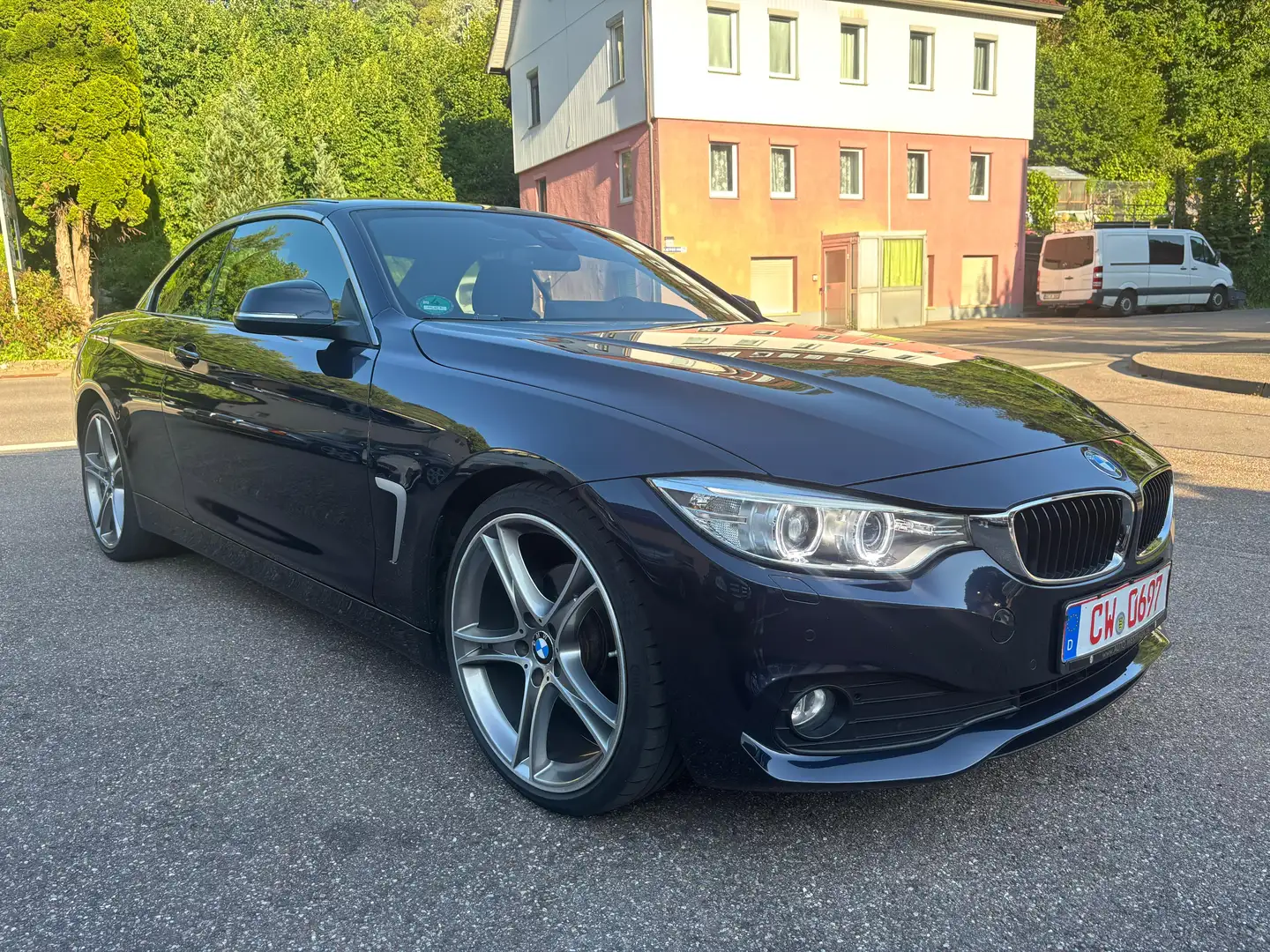 BMW 420 420 d Cabrio *SHZ*Kamera*Bi-Xenon*AHK Blauw - 1