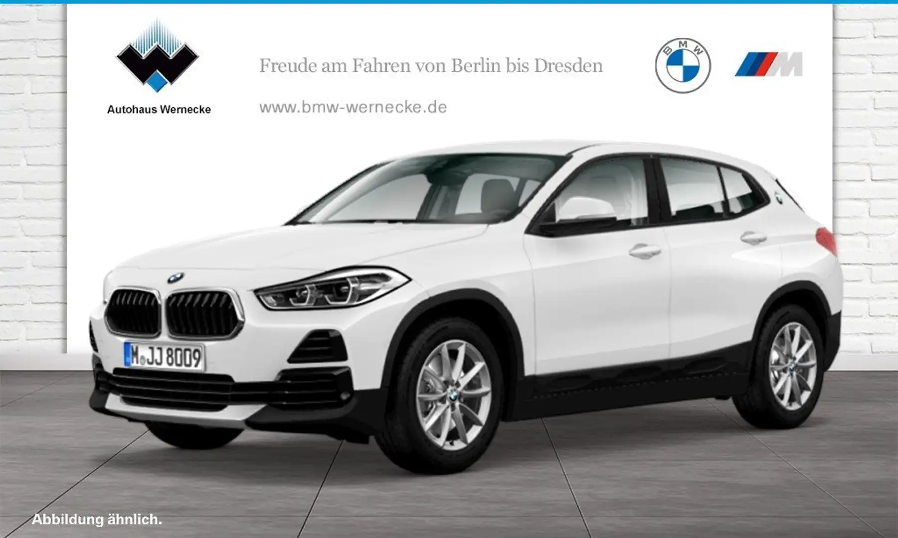 BMW X2 sDrive20i Advantage HiFi DAB LED Navi Shz Blanc - 1