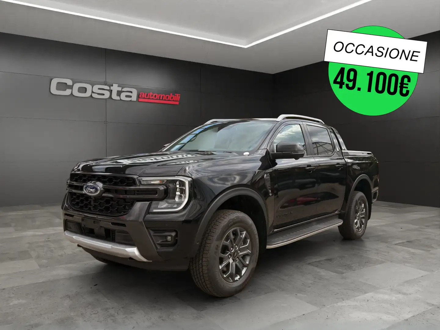 Ford Ranger 4ª serie 3.0 ECOBLUE aut. 240 CV DC Wildtrak 5 po Nero - 1